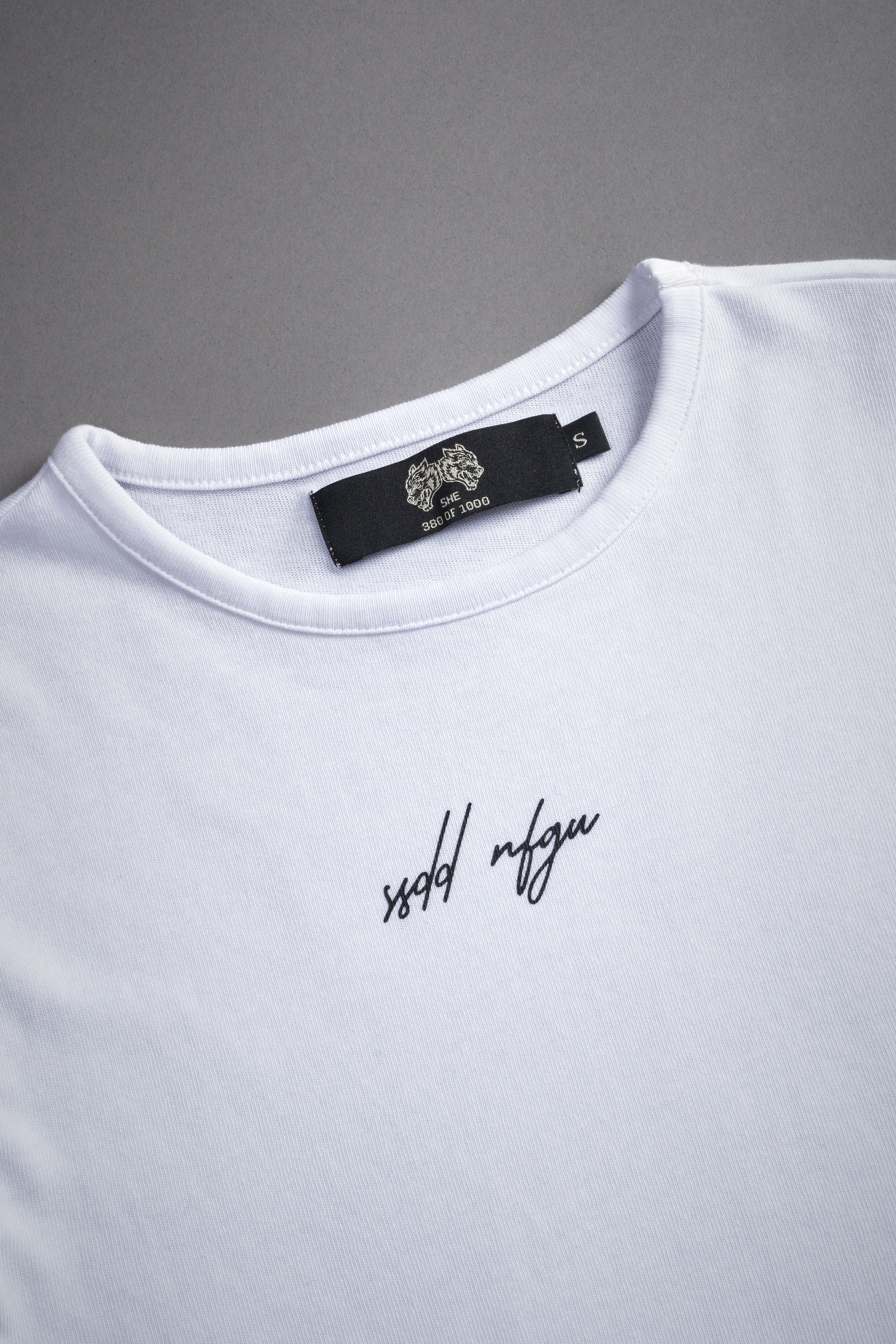 SSDD NFGU "Baby" Tee in White