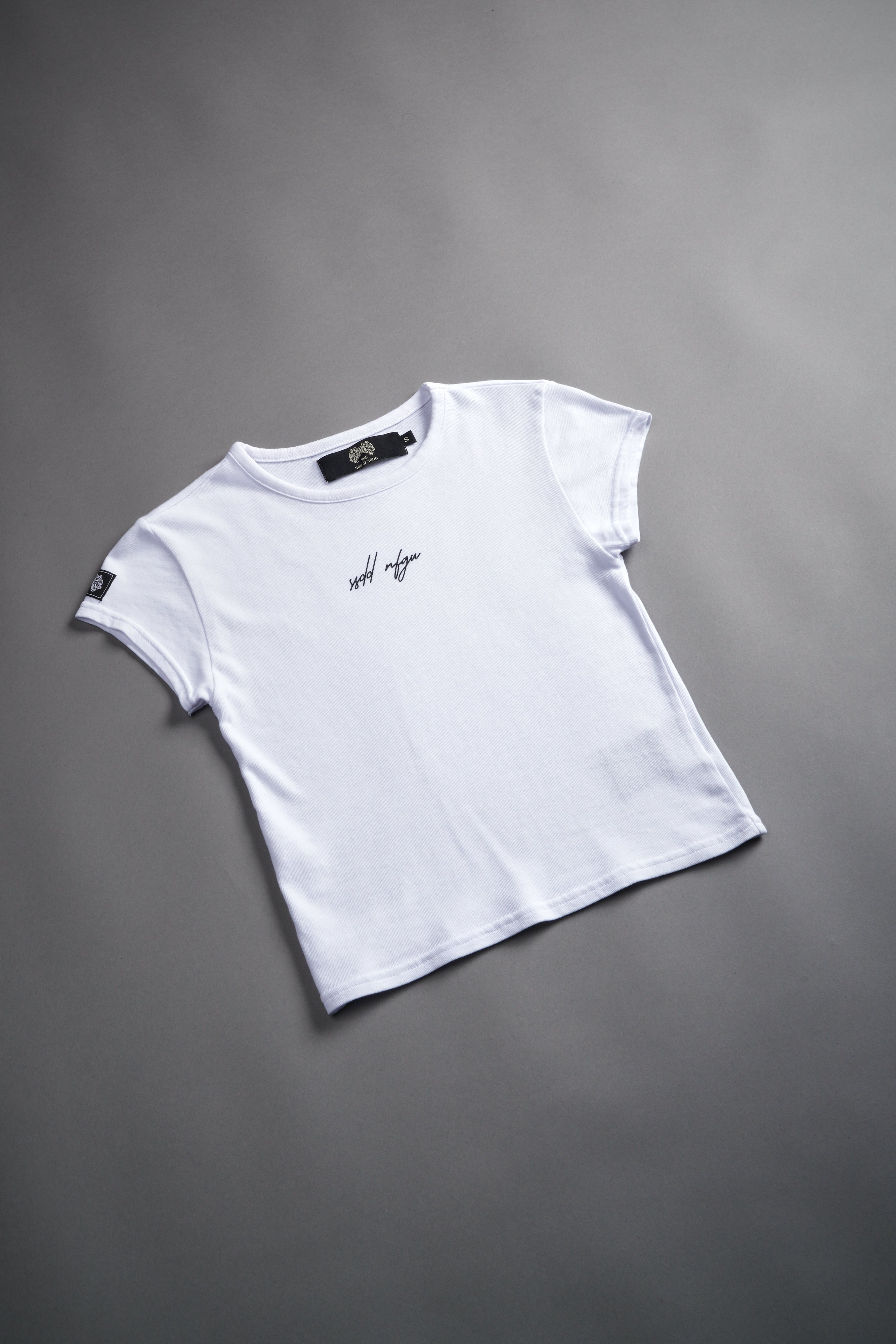 SSDD NFGU "Baby" Tee in White