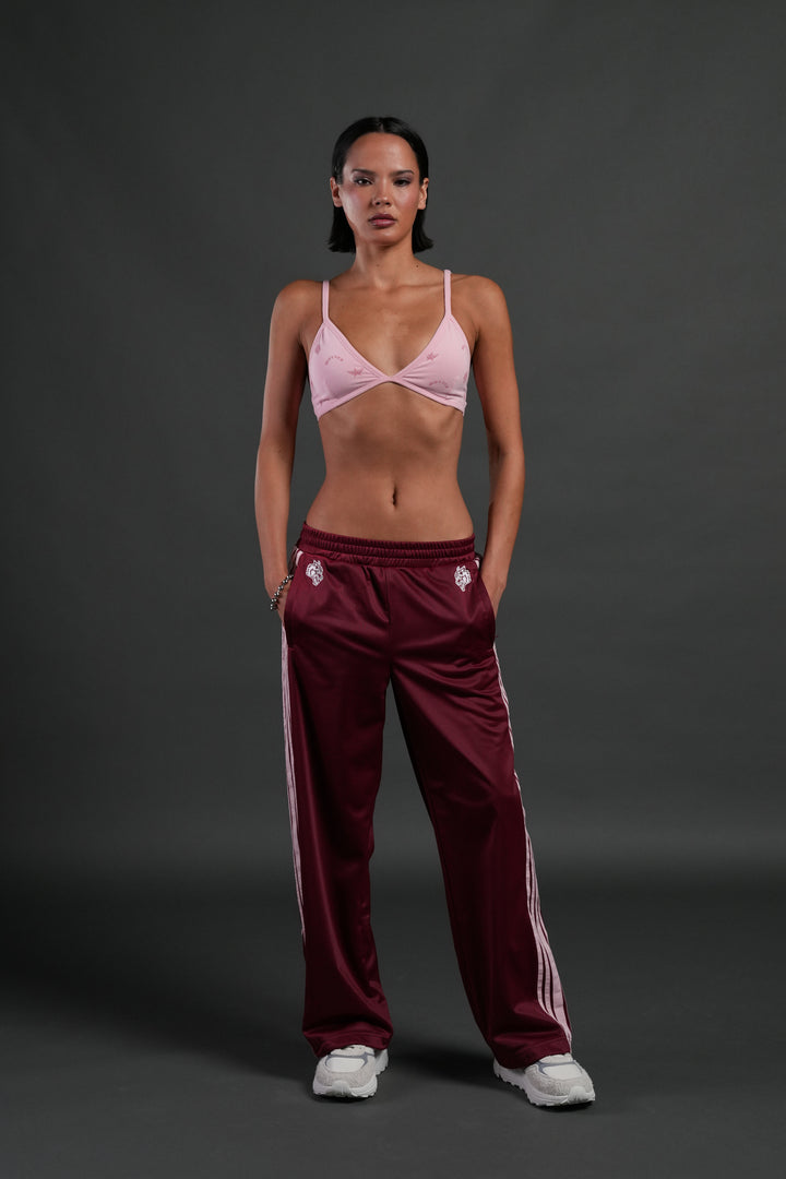 Verona Noir "Eva" Triangle Bralette in Flush Pink