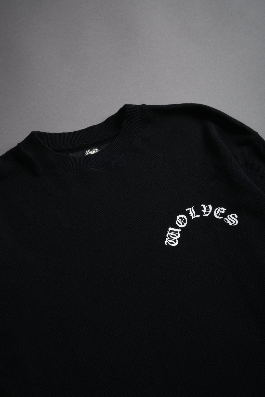 Chopper Wolf "Premium" L/S Tee in Black