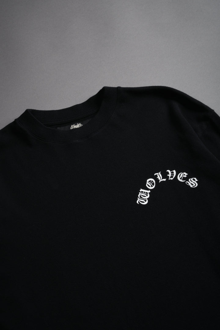 Chopper Wolf "Premium" L/S Tee in Black