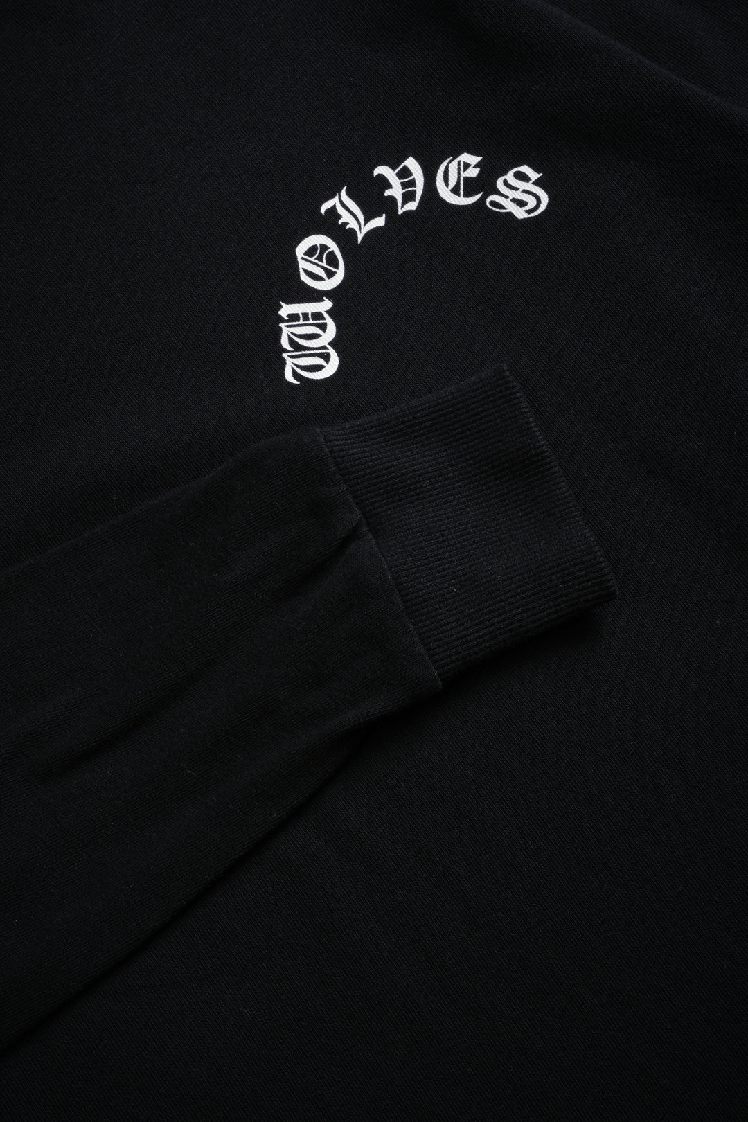Chopper Wolf "Premium" L/S Tee in Black
