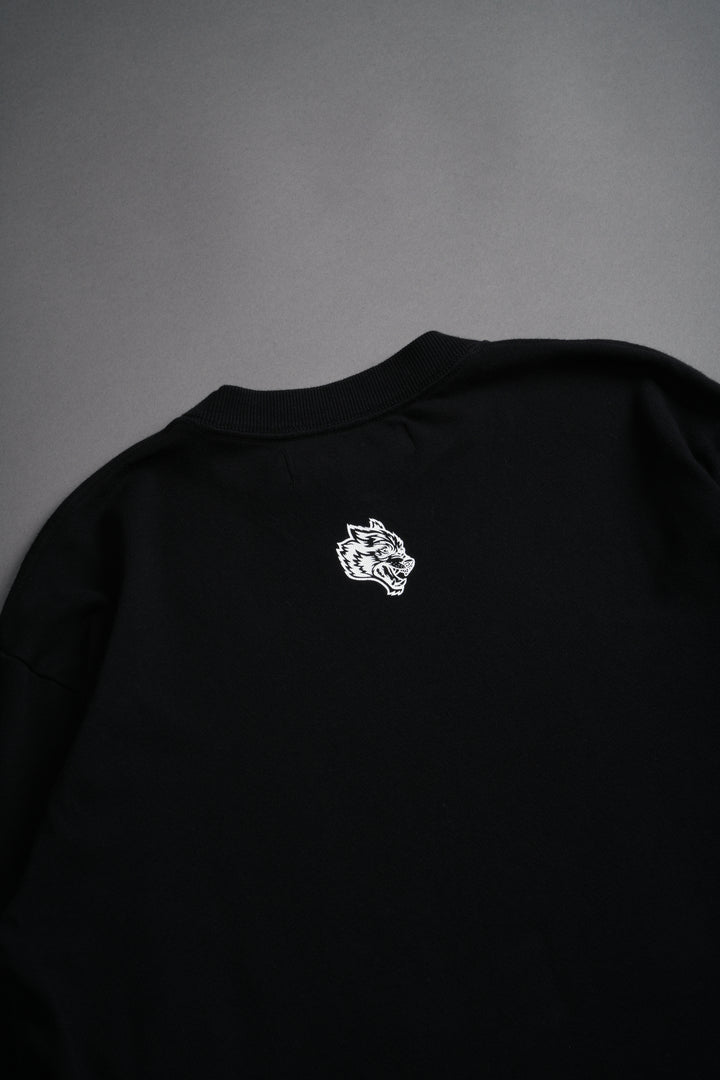 Chopper Wolf "Premium" L/S Tee in Black