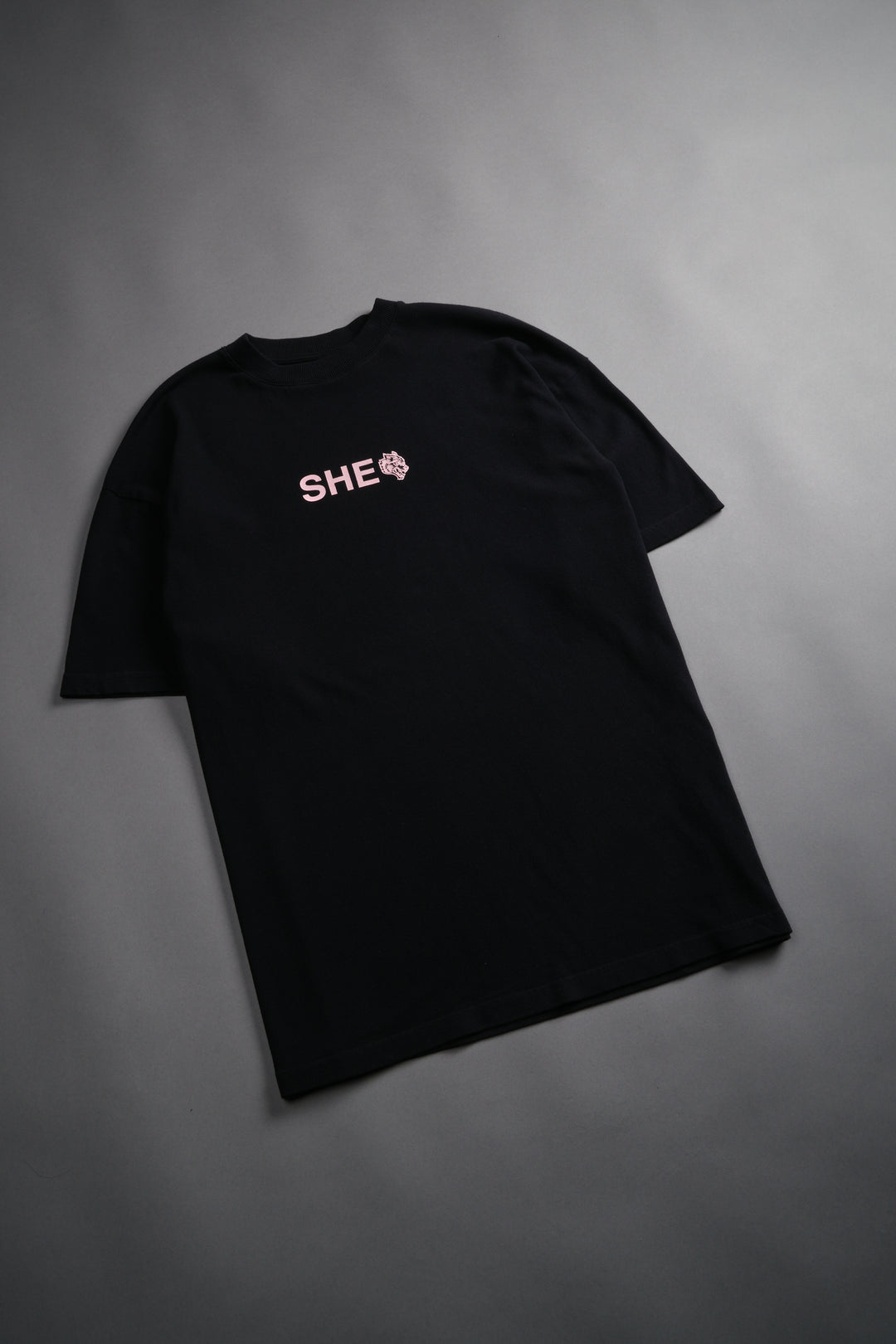 Wolf Head "Pump Cover" Tee in Black