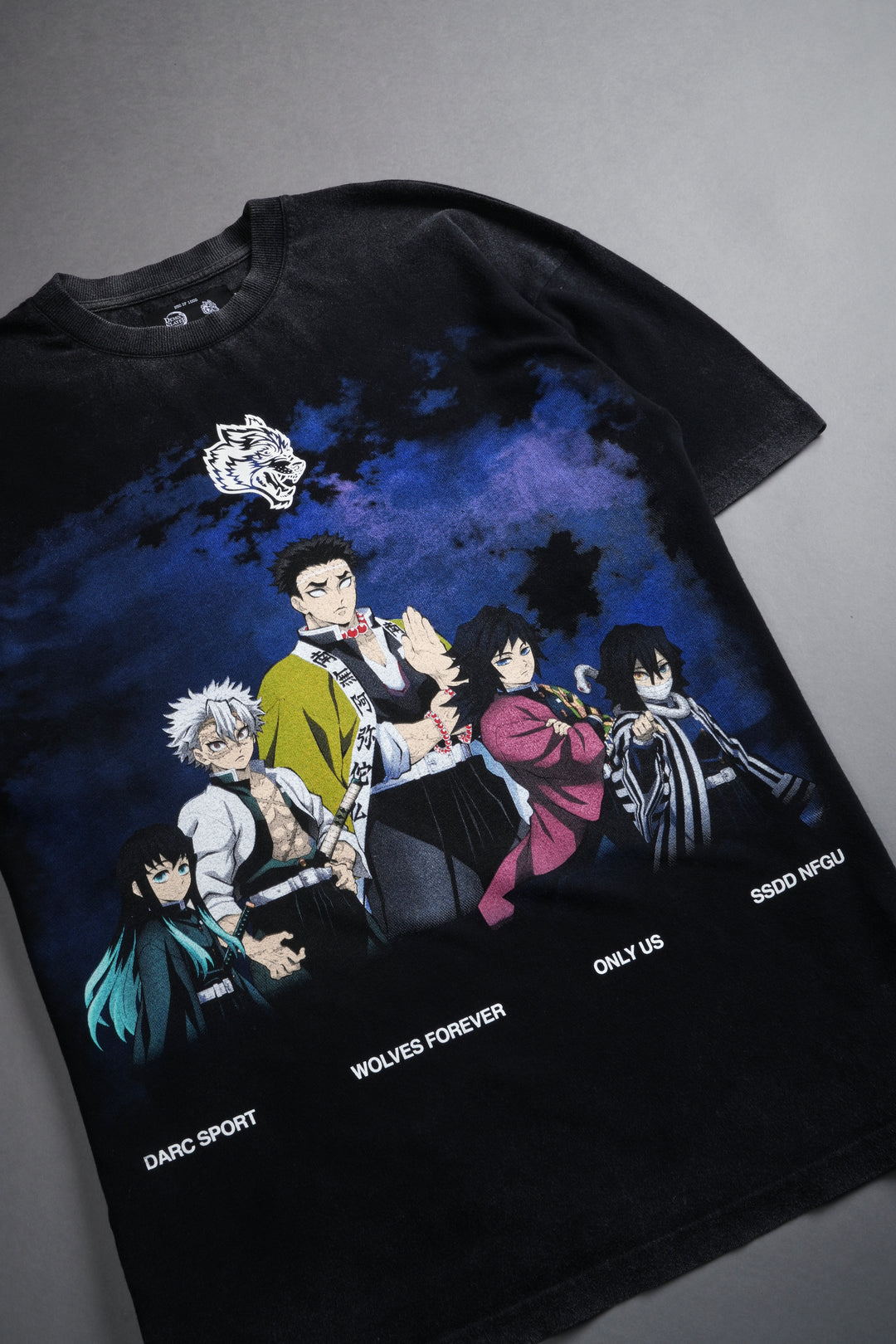 The Hashira "Premium" Oversized Tee in Black