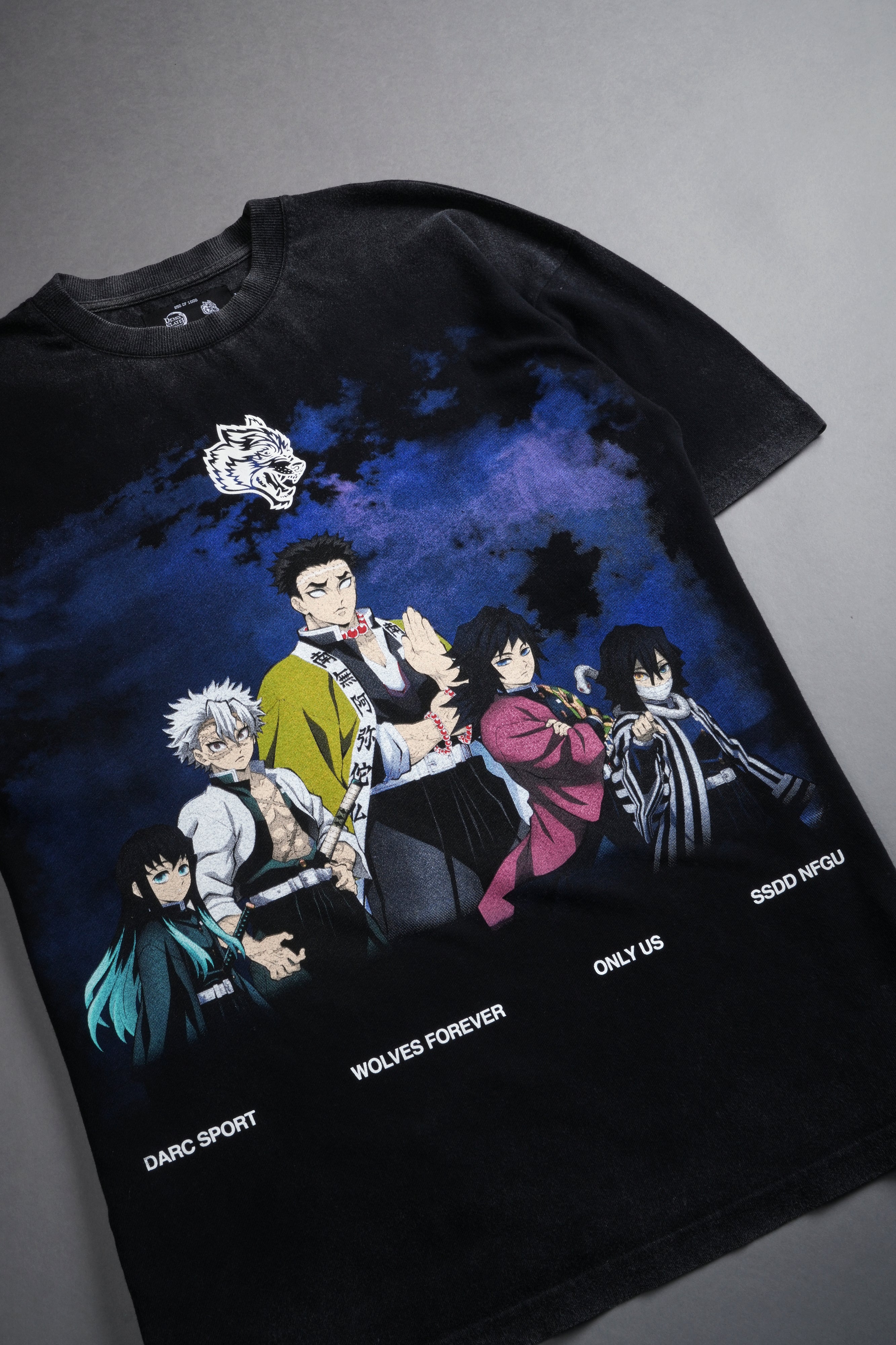 The Hashira "Premium" Oversized Tee in Black