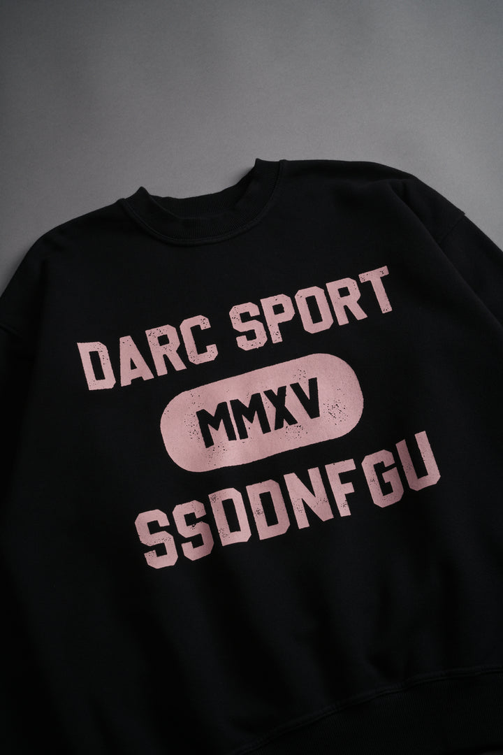 Wolves Forever London Crewneck in Black/Pink