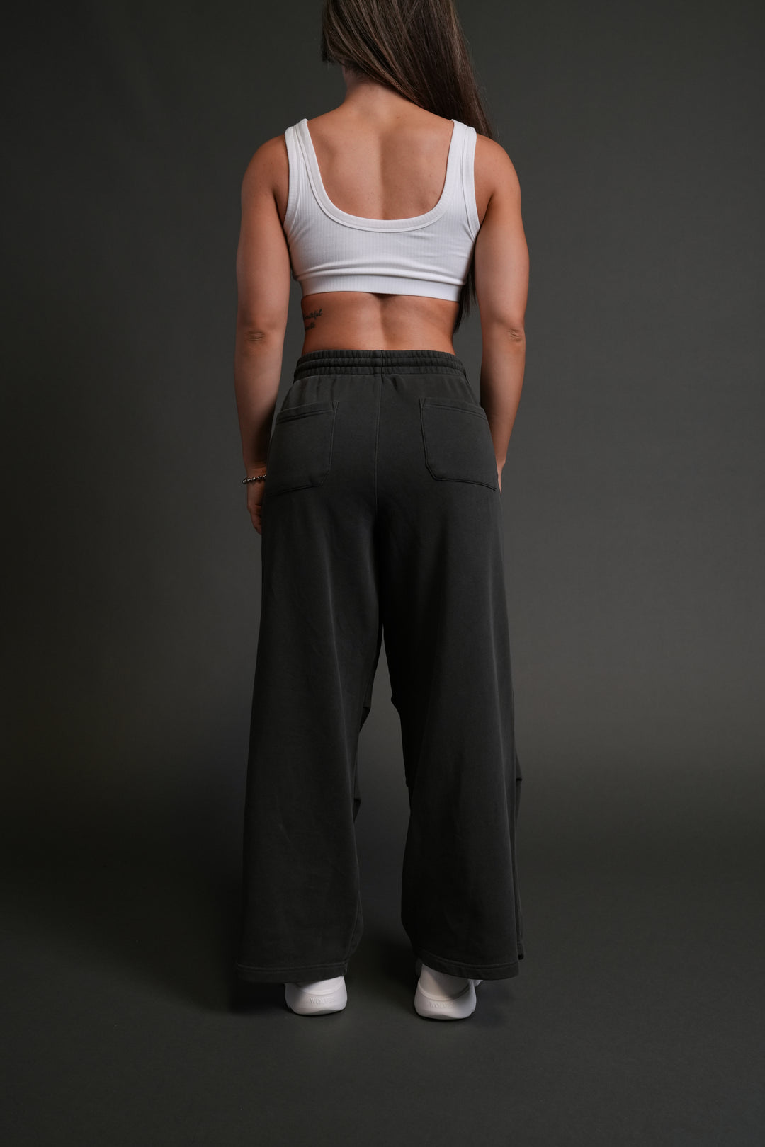 Our Time Mia Sweat Pants in Wolf Gray