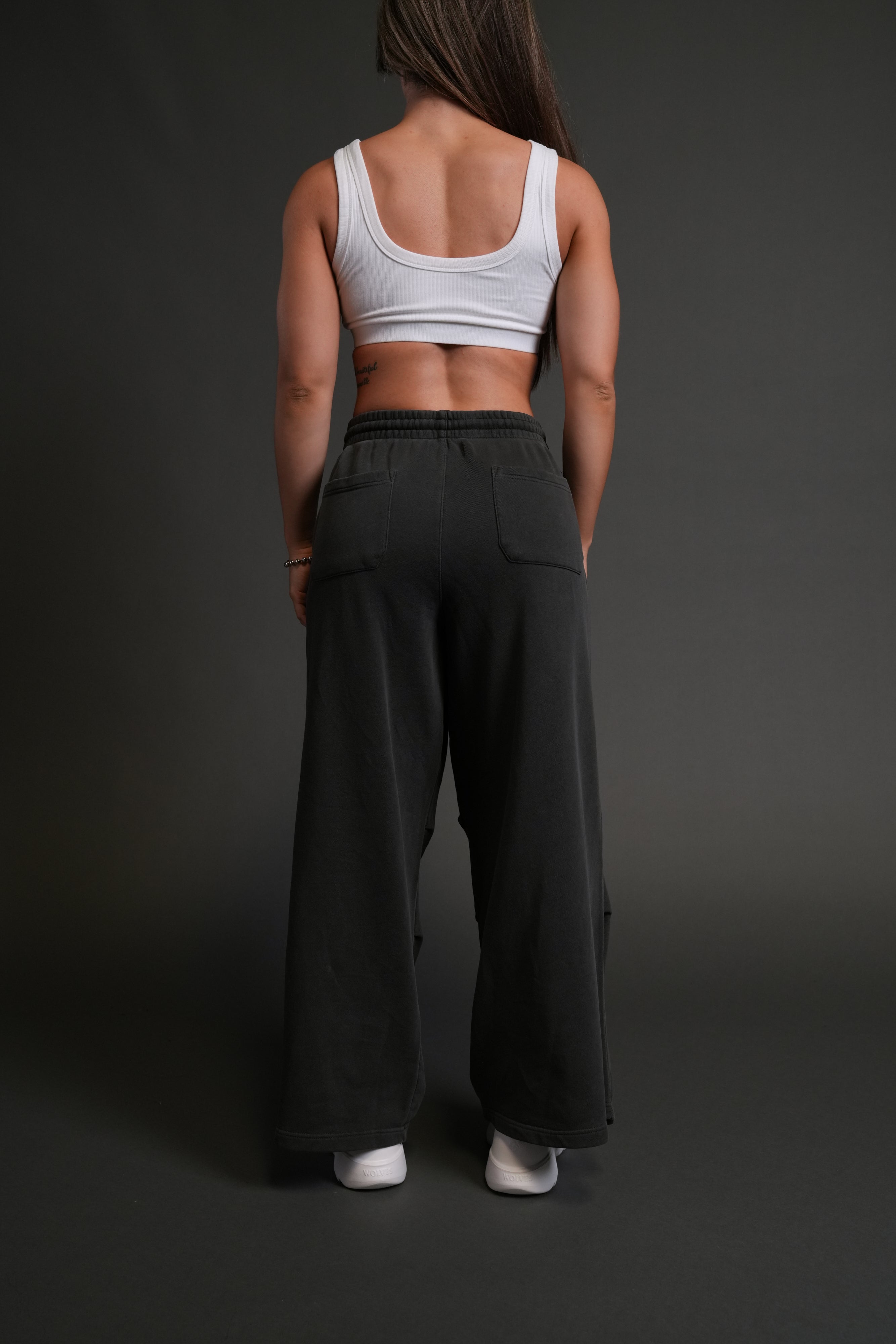 Our Time Mia Sweat Pants in Wolf Gray