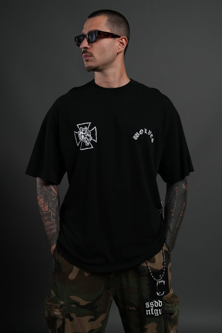 Ascend Premium Oversized Tee in Black