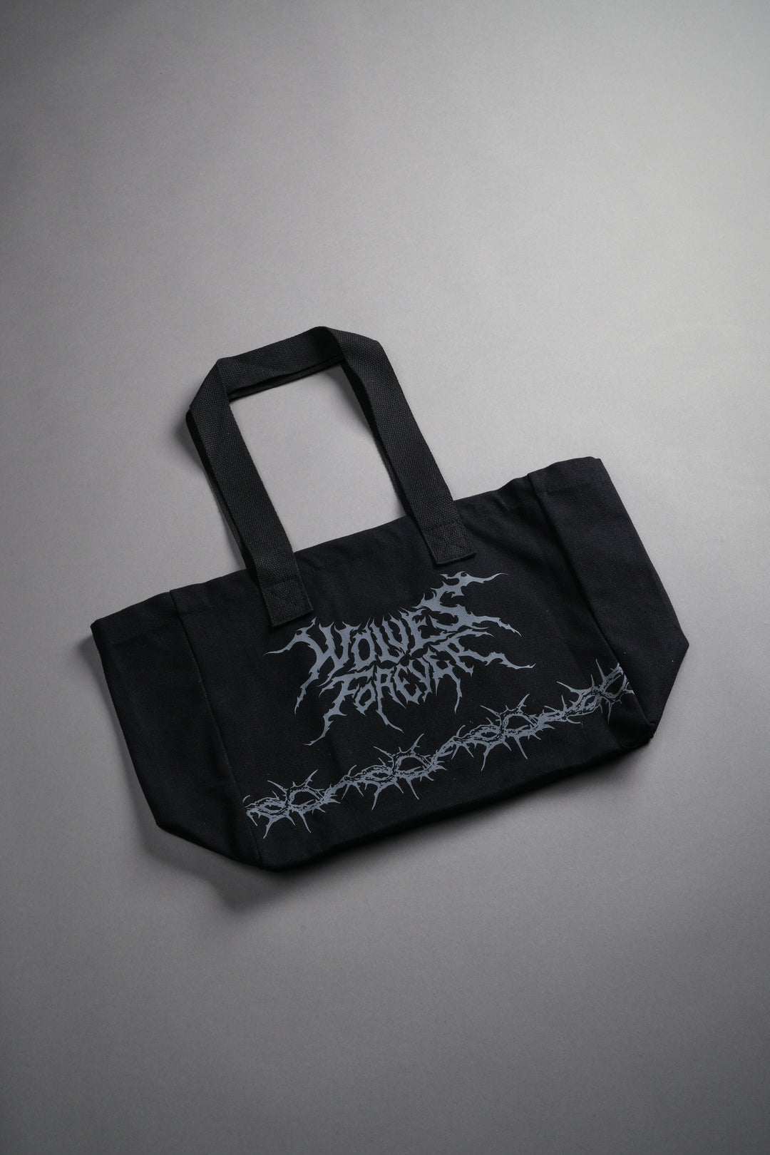 Surrounded by Thorns Mini Tote Bag in Black