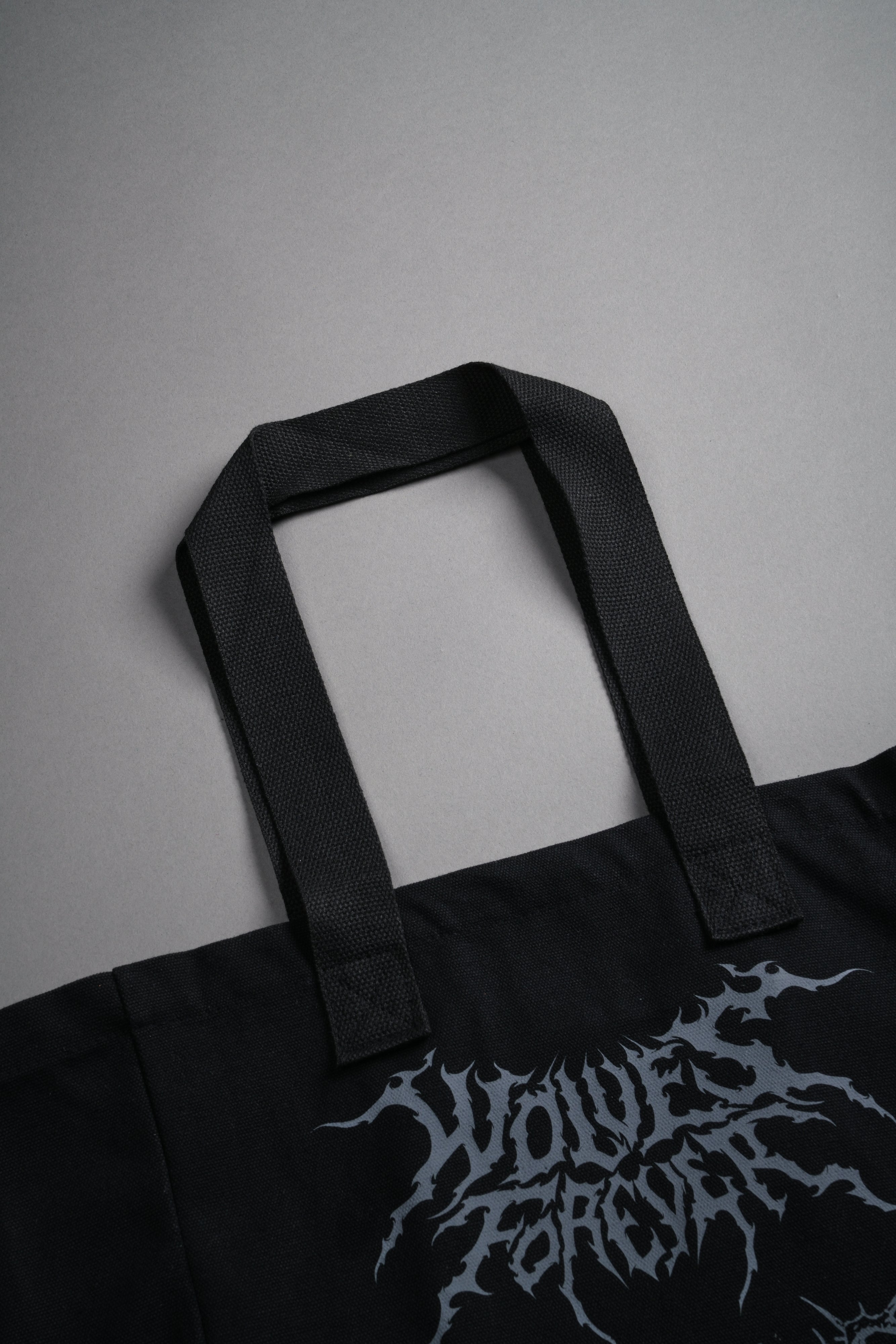 Surrounded by Thorns Mini Tote Bag in Black