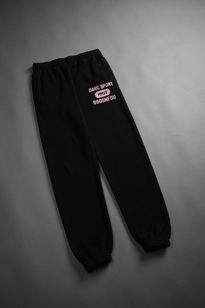 Wolves Forever She Post Lounge Sweats in Black
