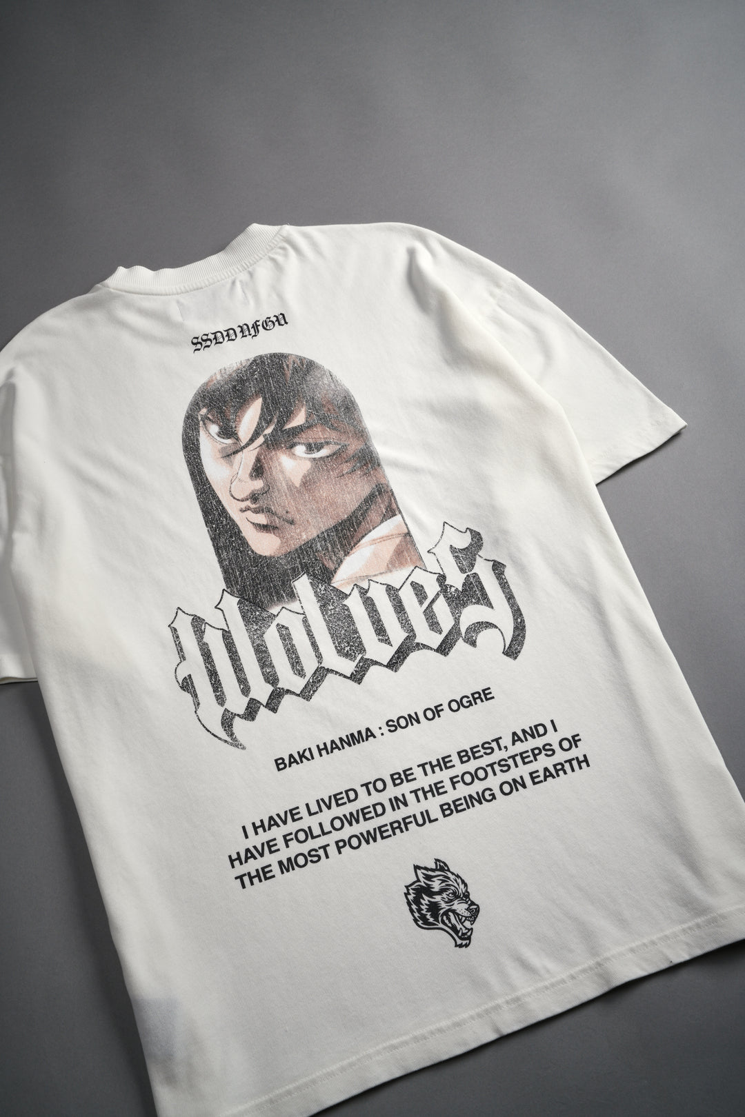 Determined "Premium" Oversized Tee in Cream