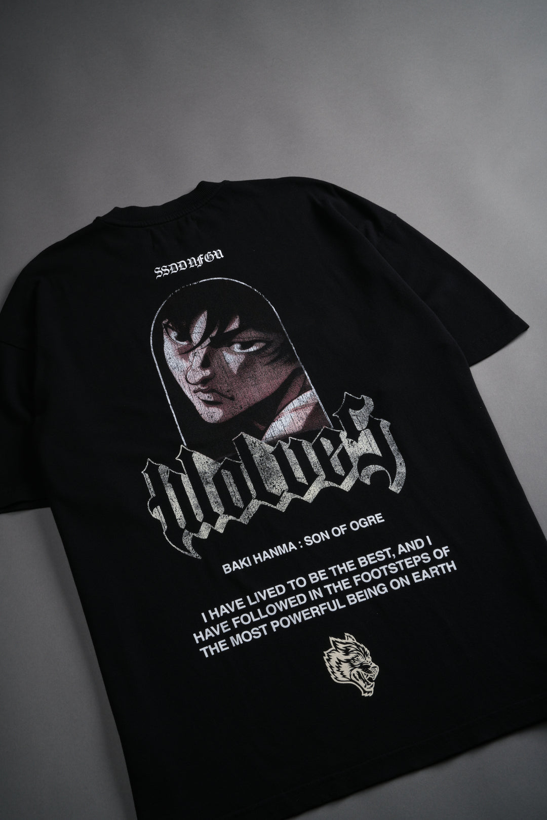 Determined "Premium" Oversized Tee in Black