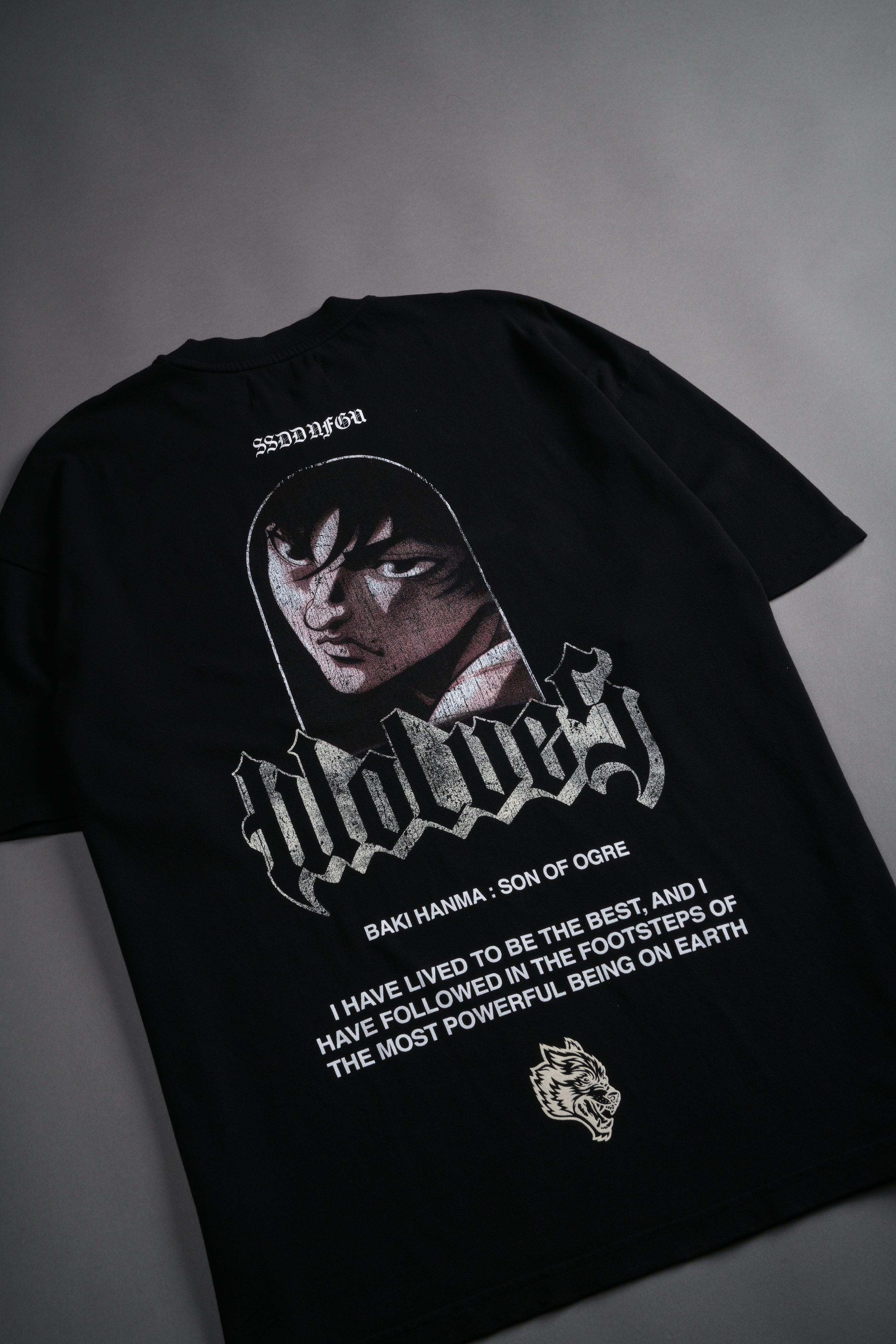 Determined "Premium" Oversized Tee in Black