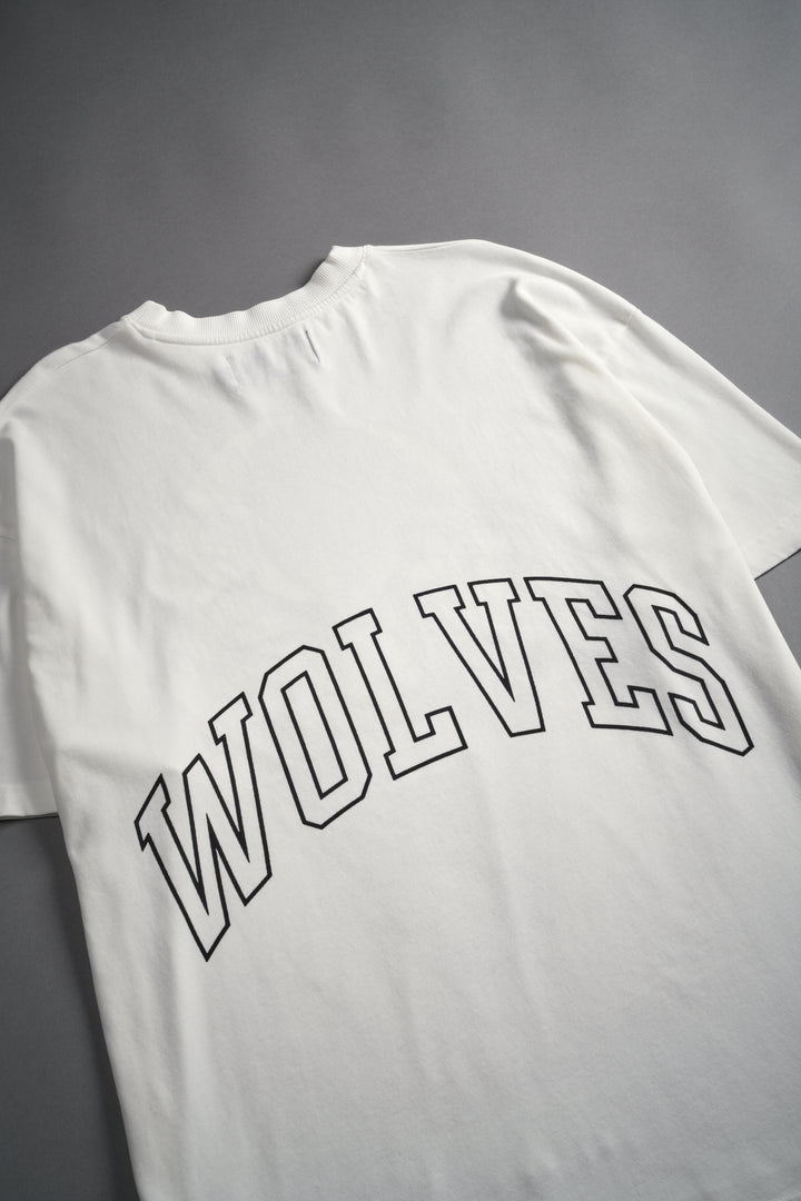 Enraged "Premium" Oversized Tee in Cream