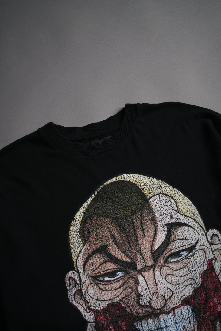 Enraged "Premium" Oversized Tee in Black