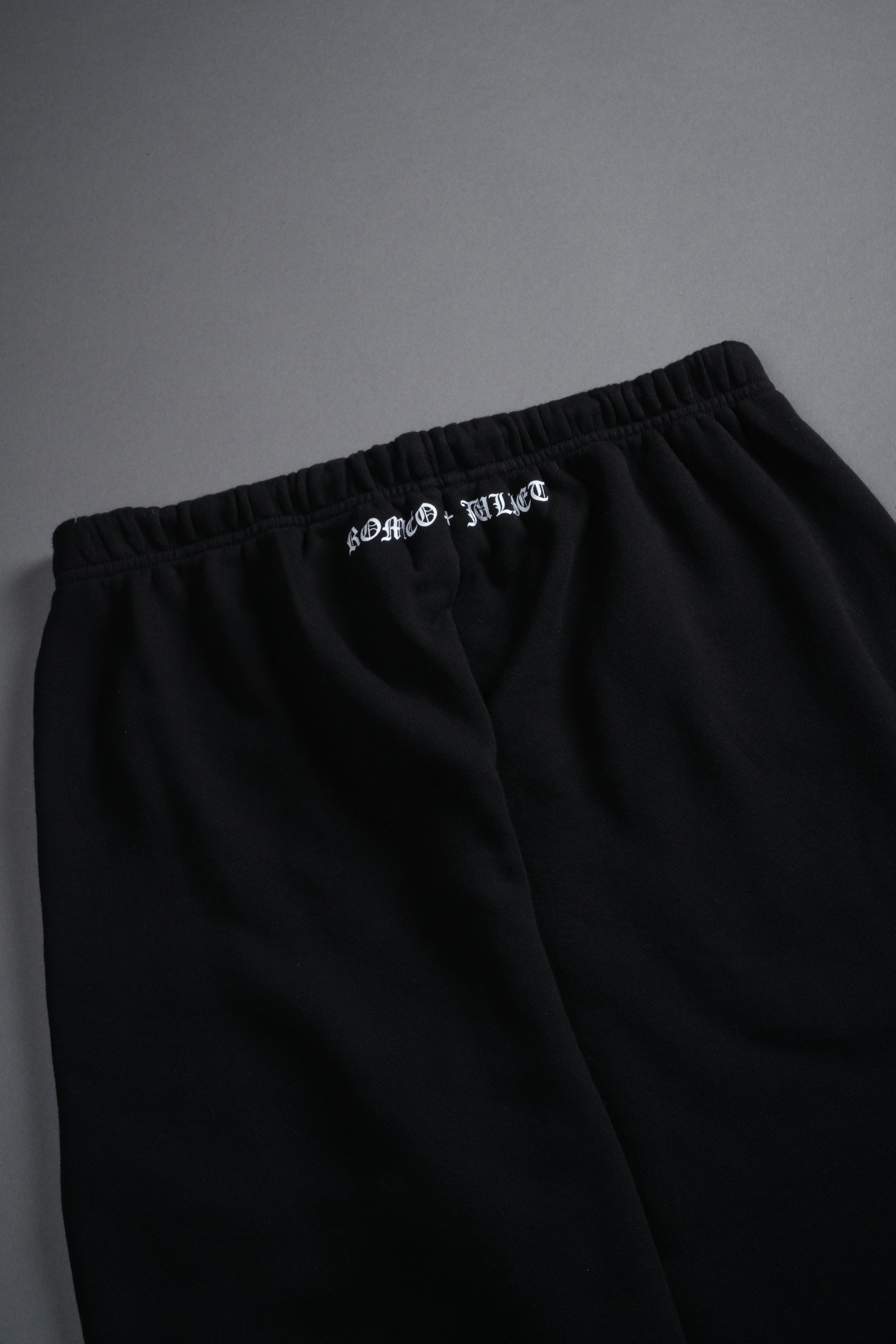 Heart Oath Unisex Lightweight Lounger Sweat Pants in Black