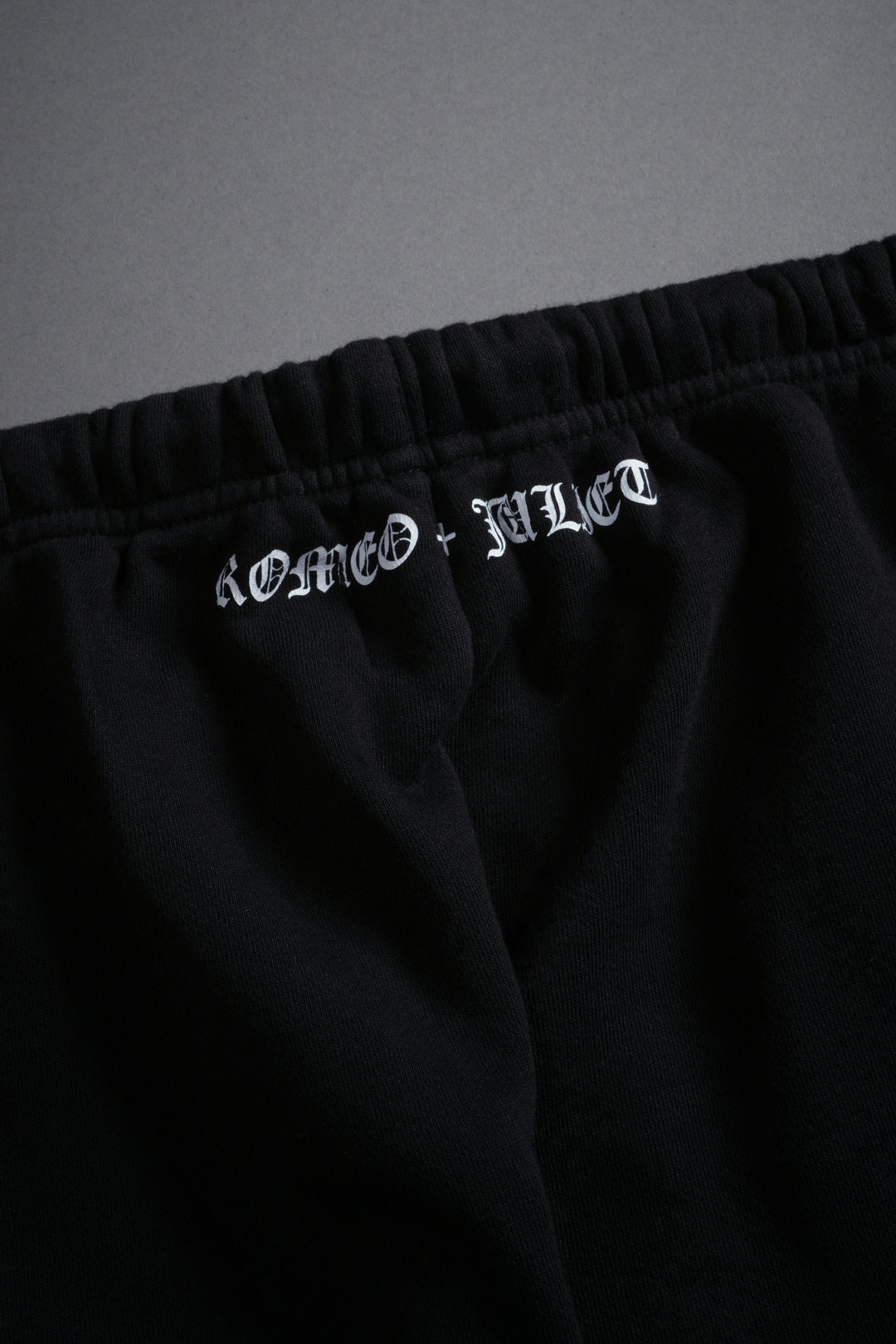 Heart Oath Unisex Lightweight Lounger Sweat Pants in Black
