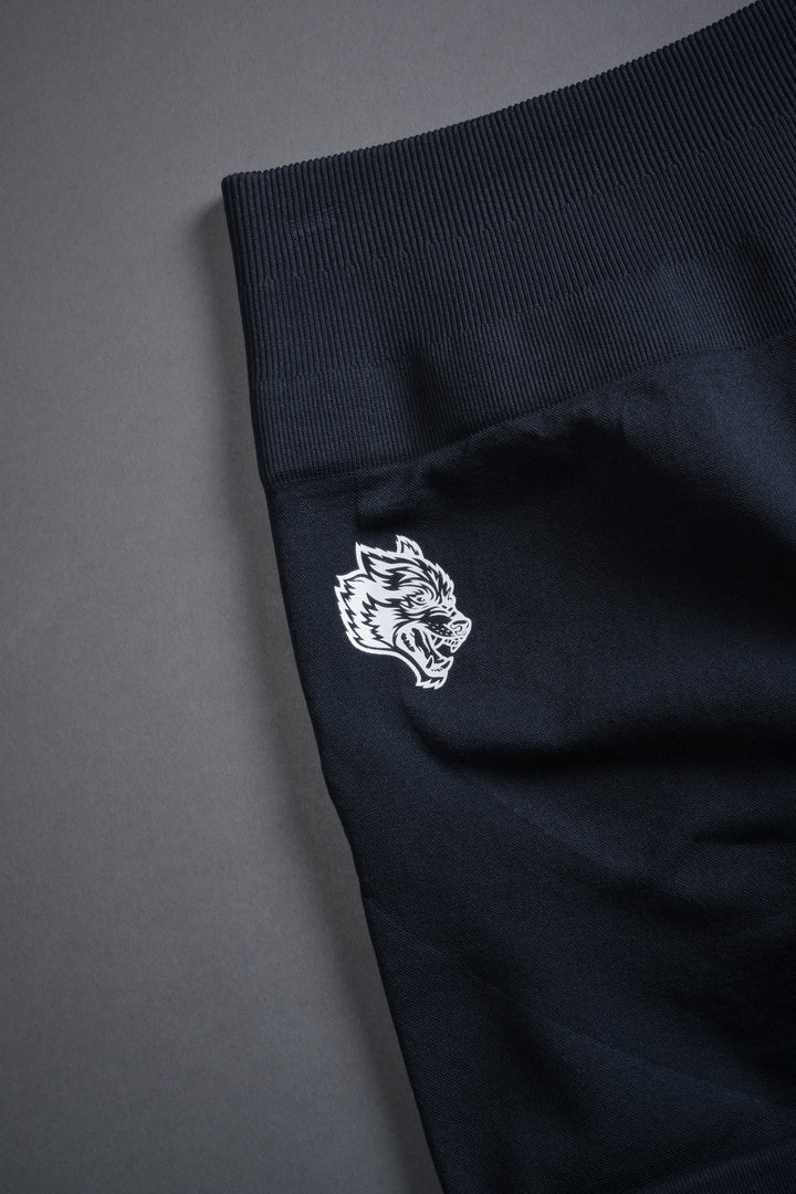 From The Shadows Everson Seamless "Training" Shorts in Midnight Blue