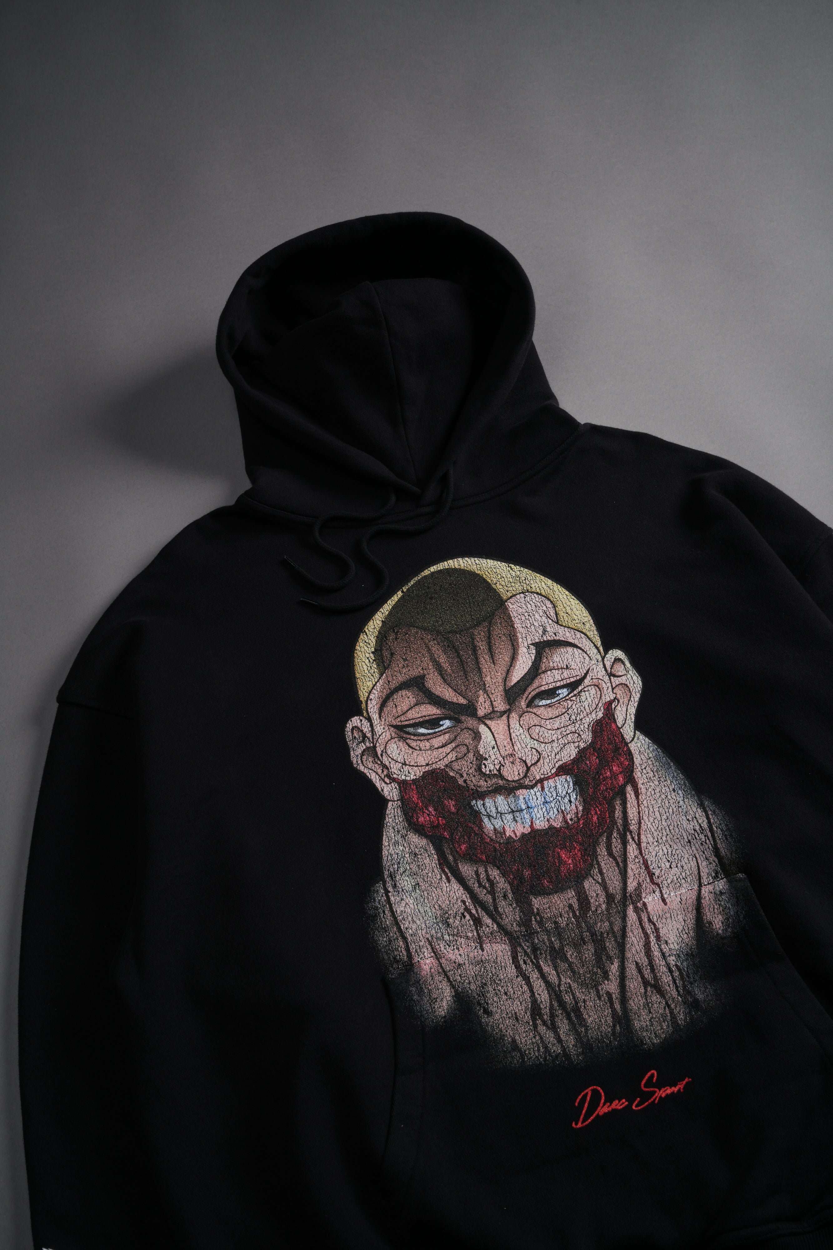Enraged "Grunge" Hoodie in Black