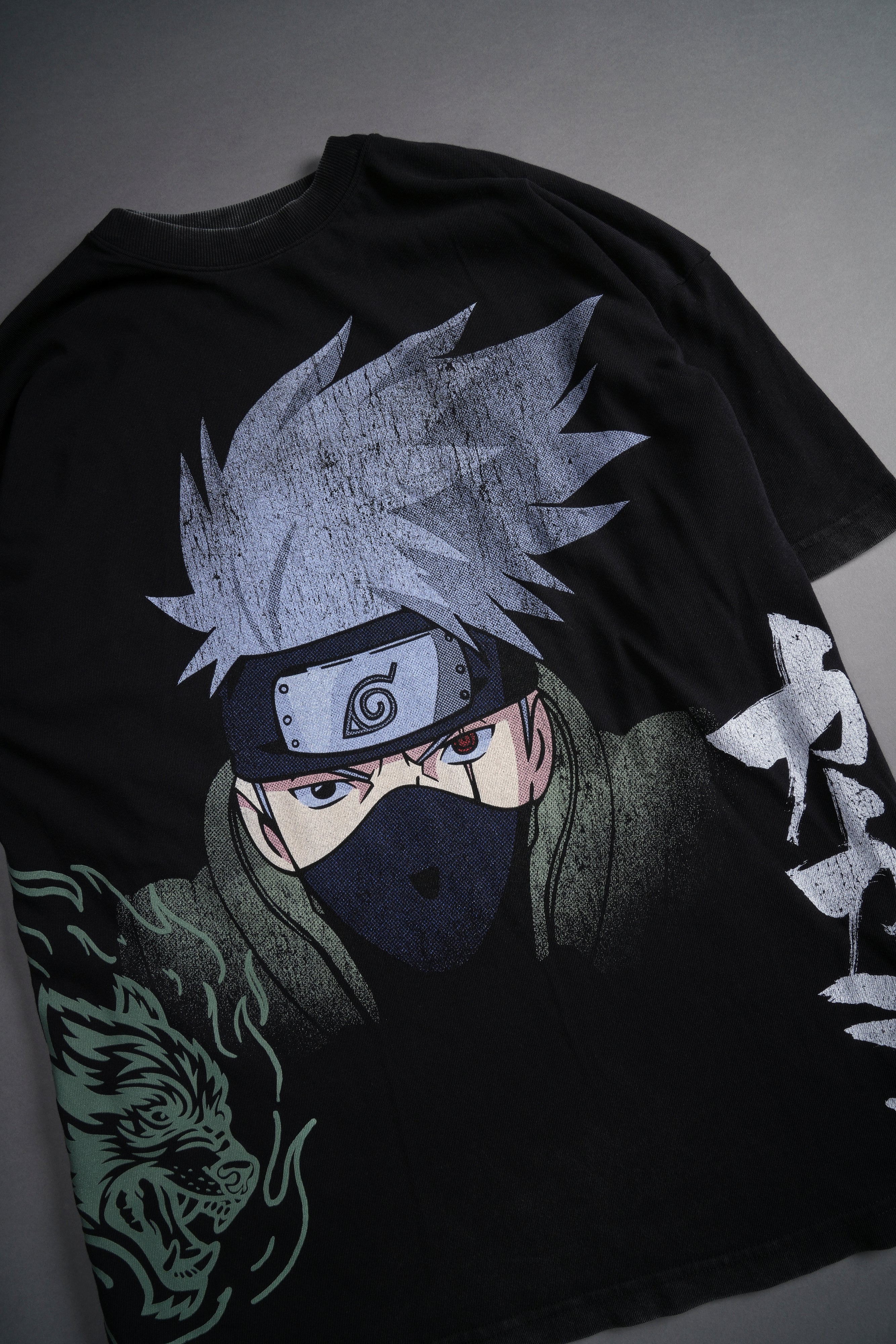 Ninja World V2 "Premium" Oversized Tee in Black