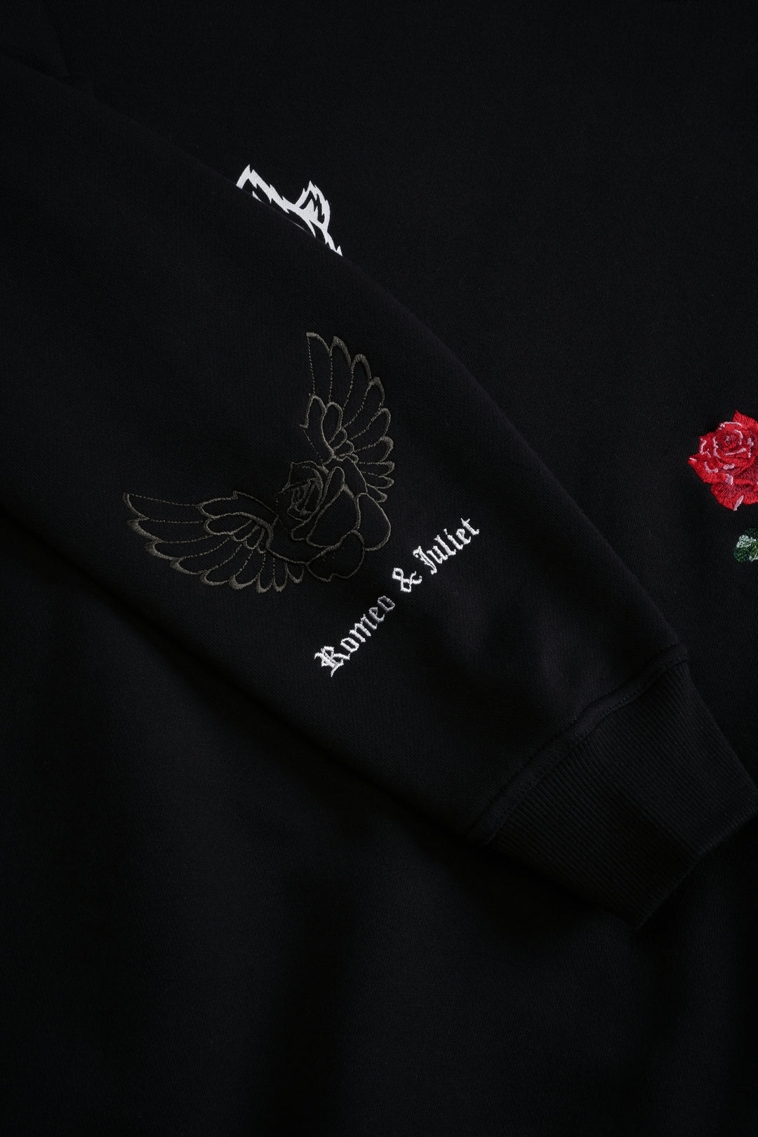 Doomed Love London Unisex Crewneck in Black