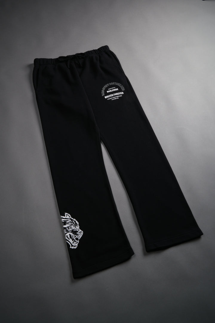 Iron Wolves Bigelow Sweat Pants in Black