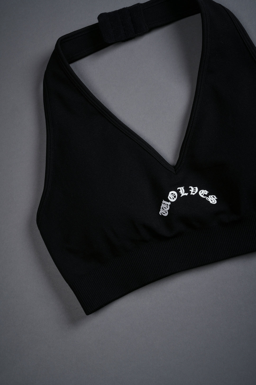 Chopper "Everson Seamless" Halter Bra in Black