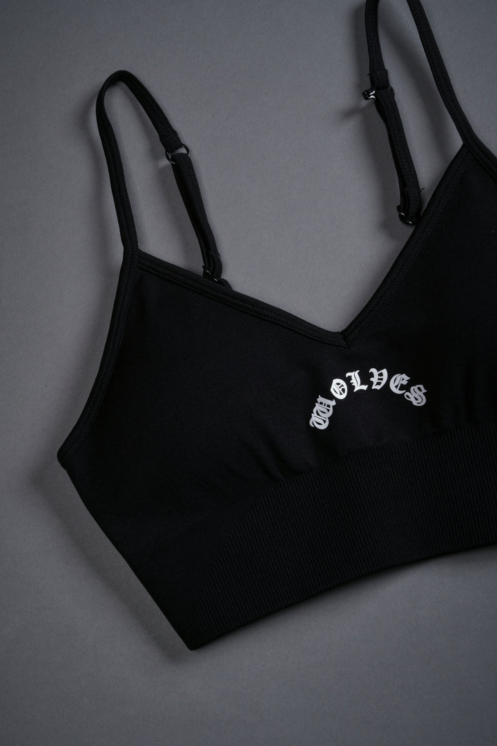 Chopper "Everson Seamless" Sports Bra in Black