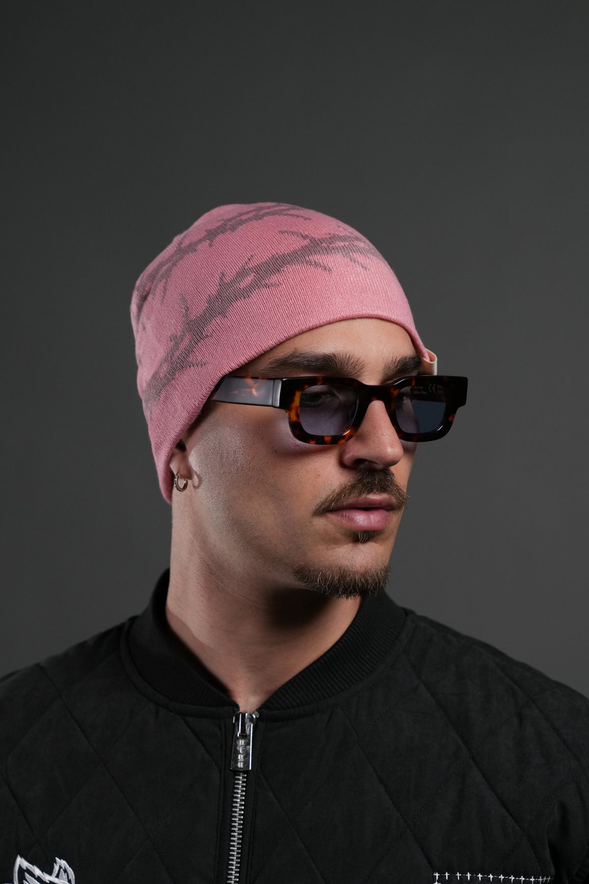 Thorns Cap Beanie in Blush