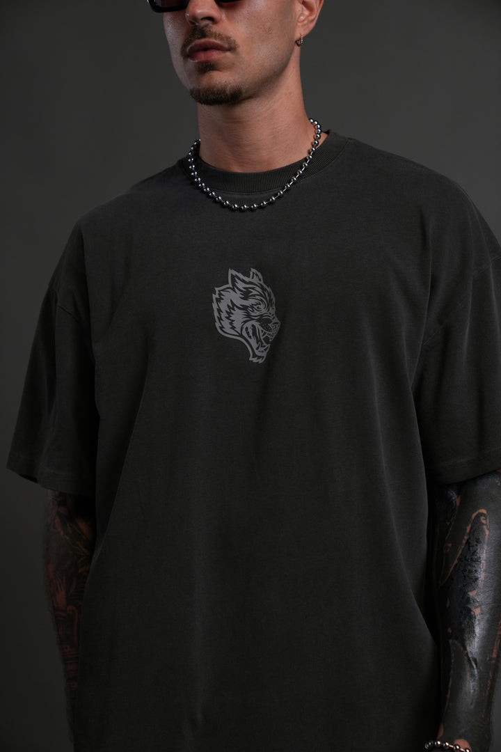Wolves Club FRVR Unisex "Premium" Oversized Tee in Wolf Gray