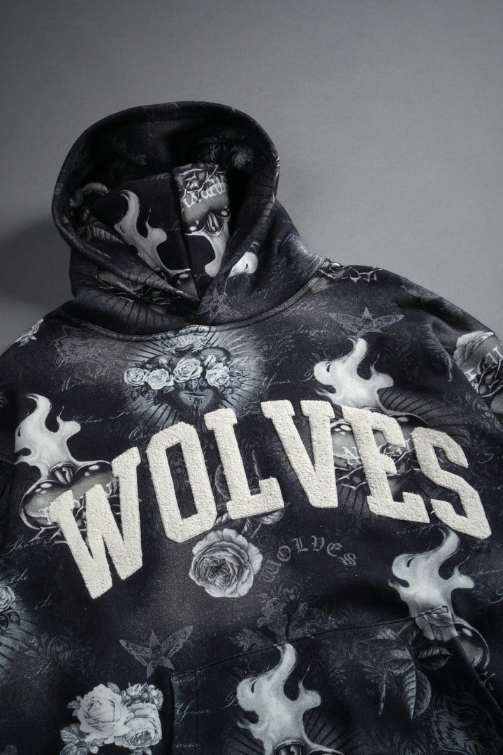 Always Loyal "Pierce" Hoodie in Corazon de Oscuridad Tonal