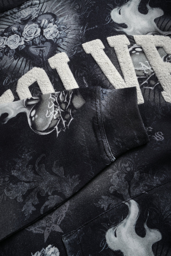 Always Loyal "Pierce" Hoodie in Corazon de Oscuridad Tonal