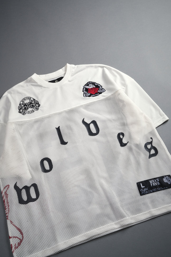 Wolves Pyramid Bobby B Jersey in White
