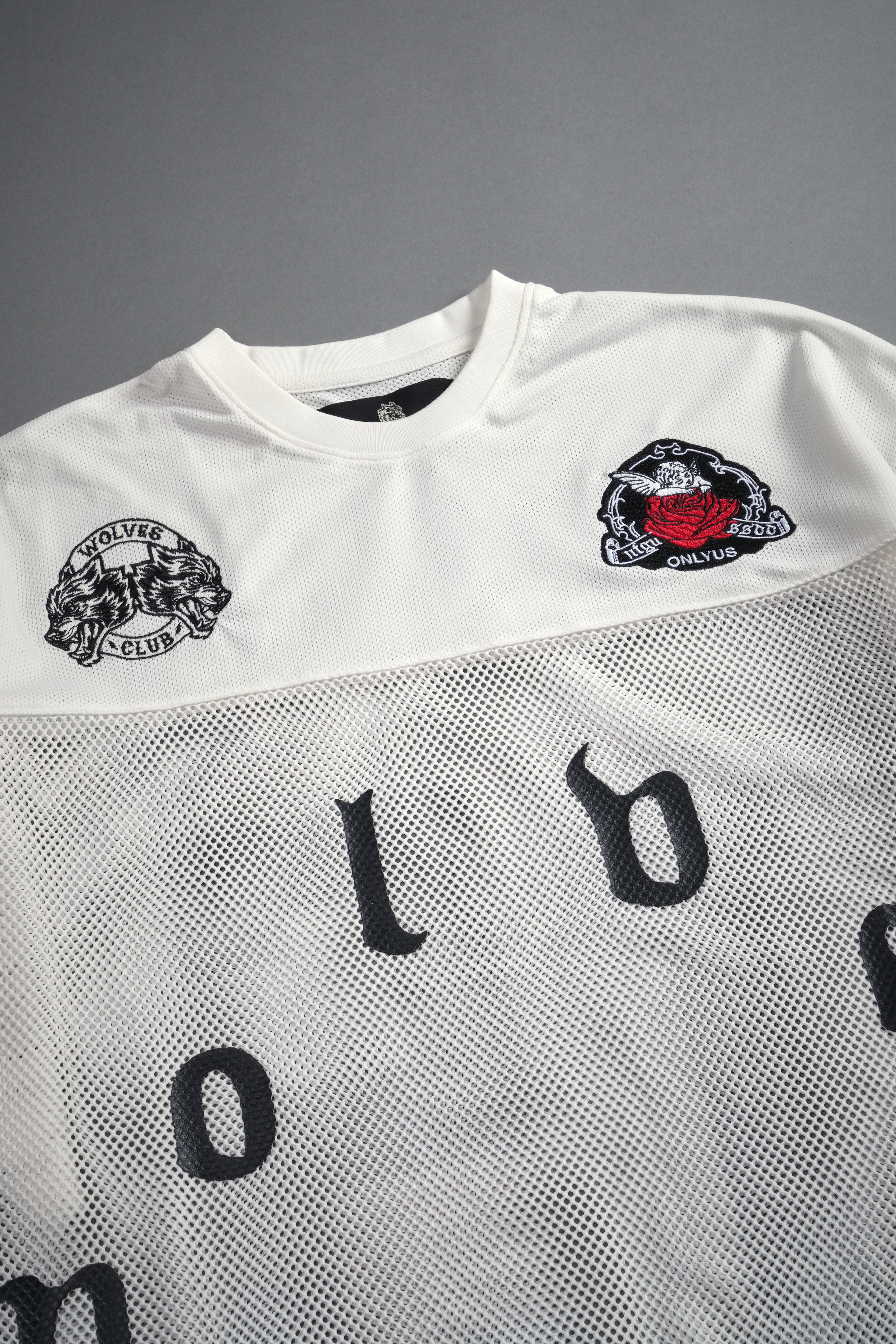 Wolves Pyramid Bobby B Jersey in White