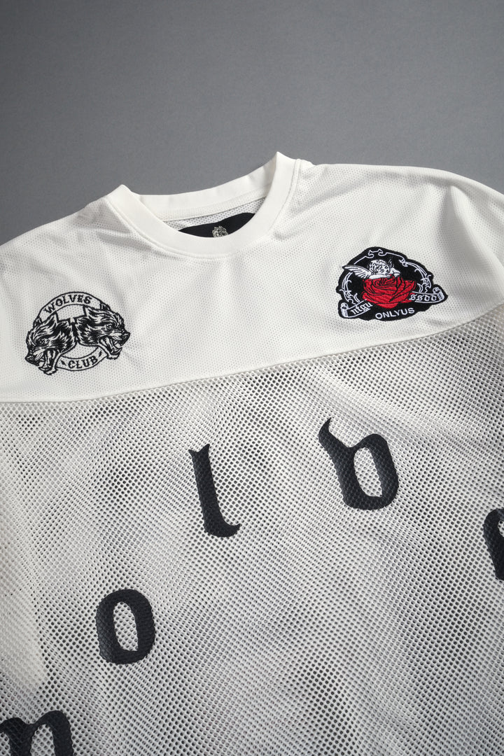 Wolves Pyramid Bobby B Jersey in White