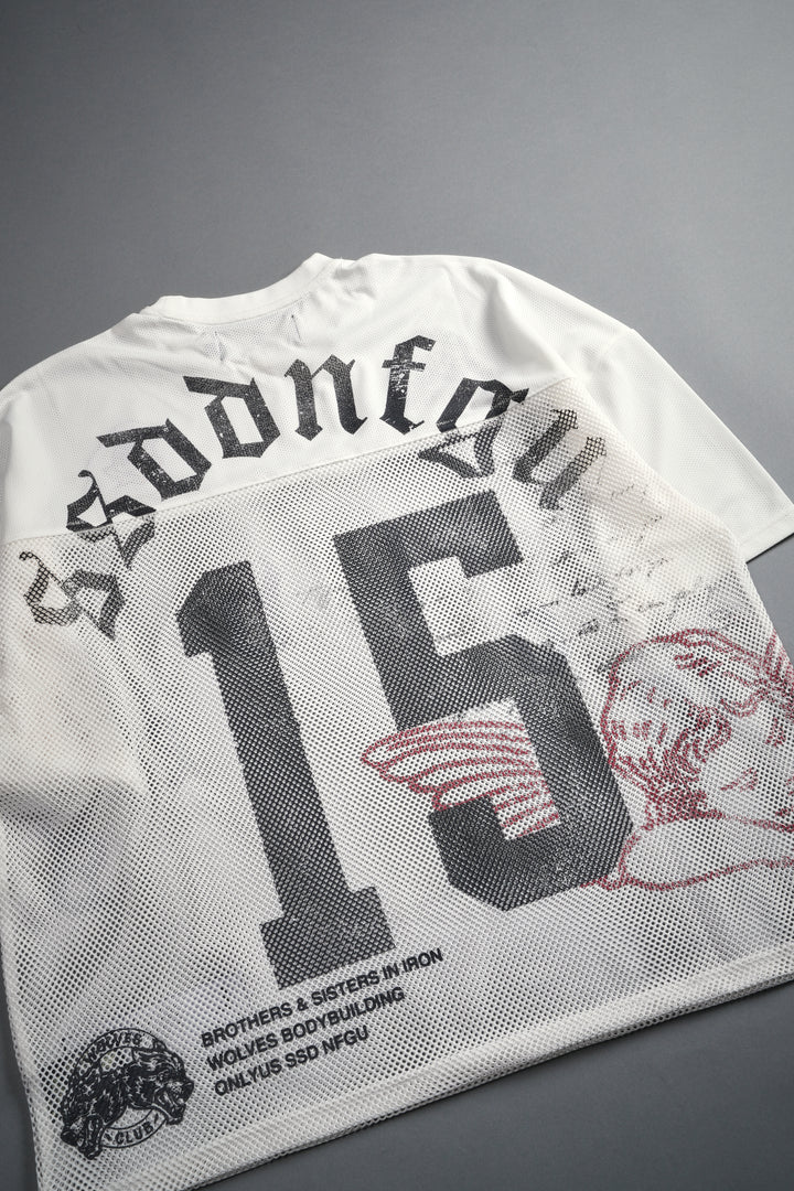 Wolves Pyramid Bobby B Jersey in White