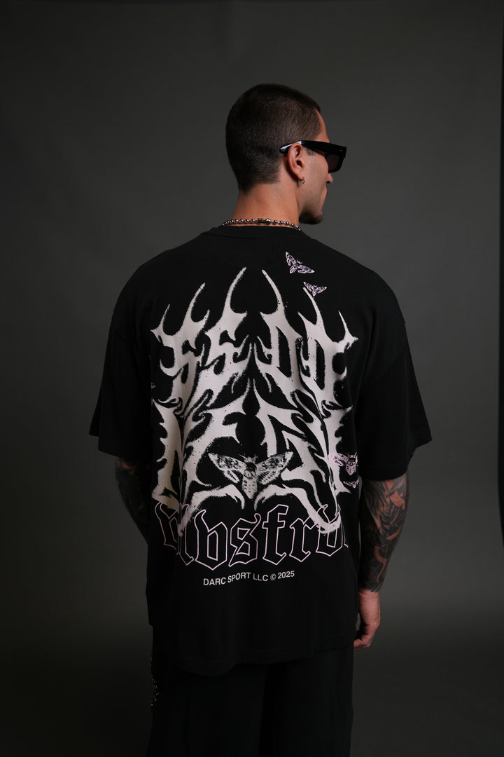SSDDNFGU Hesh Unisex "Premium" Oversized Tee in Black