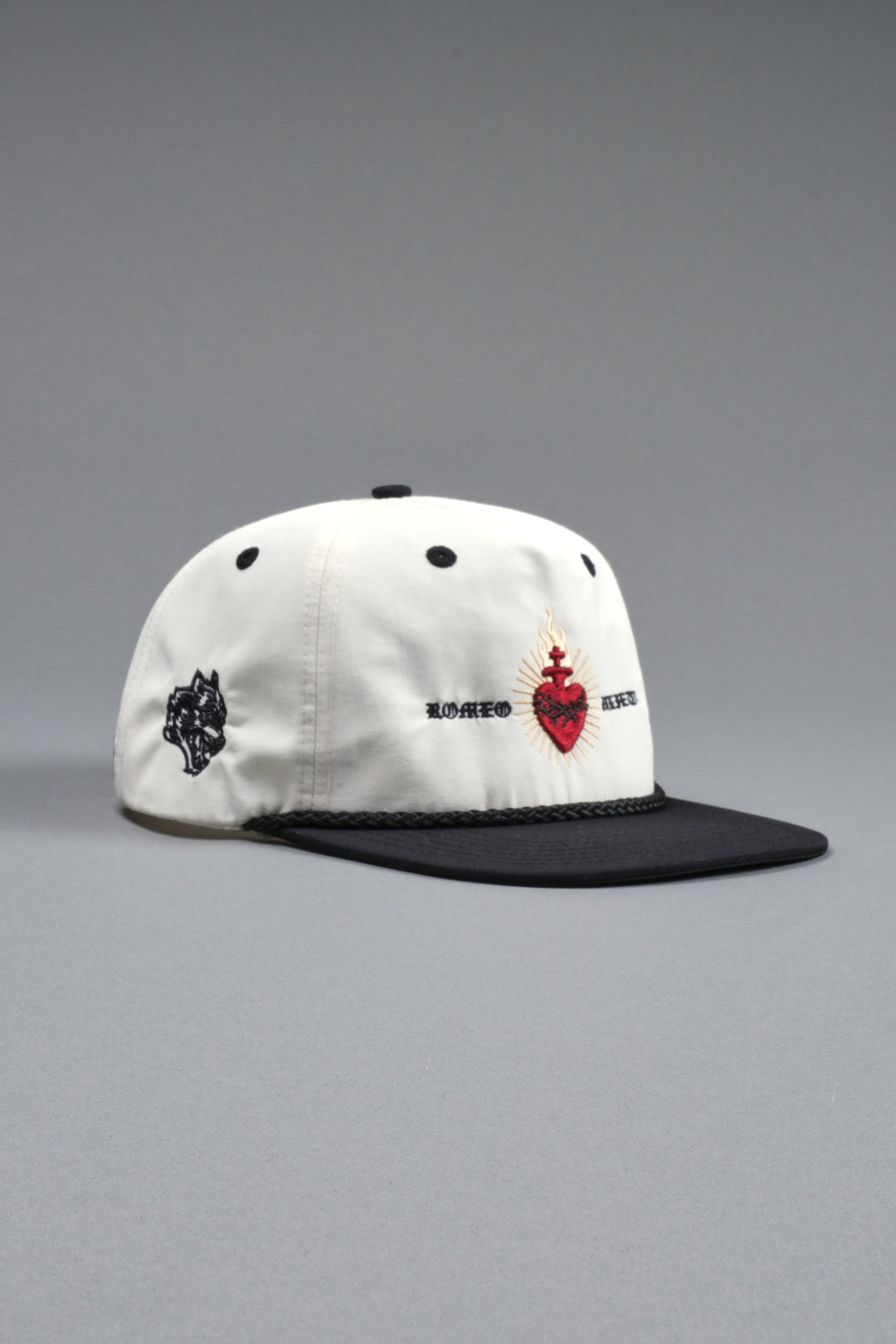 Doomed Love Paradise Hat in Cream/Black