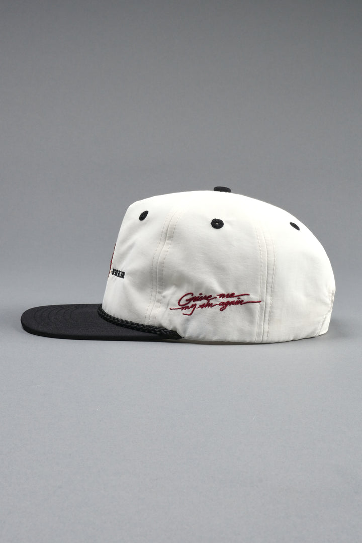 Doomed Love Paradise Hat in Cream/Black