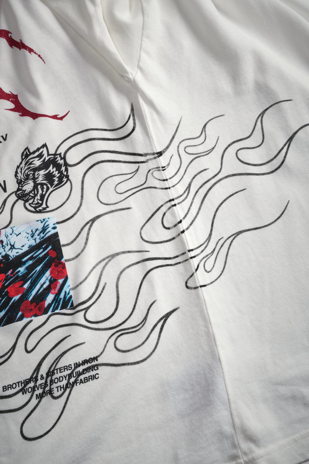 S-Rank "Premium" Oversized Tee in Cream
