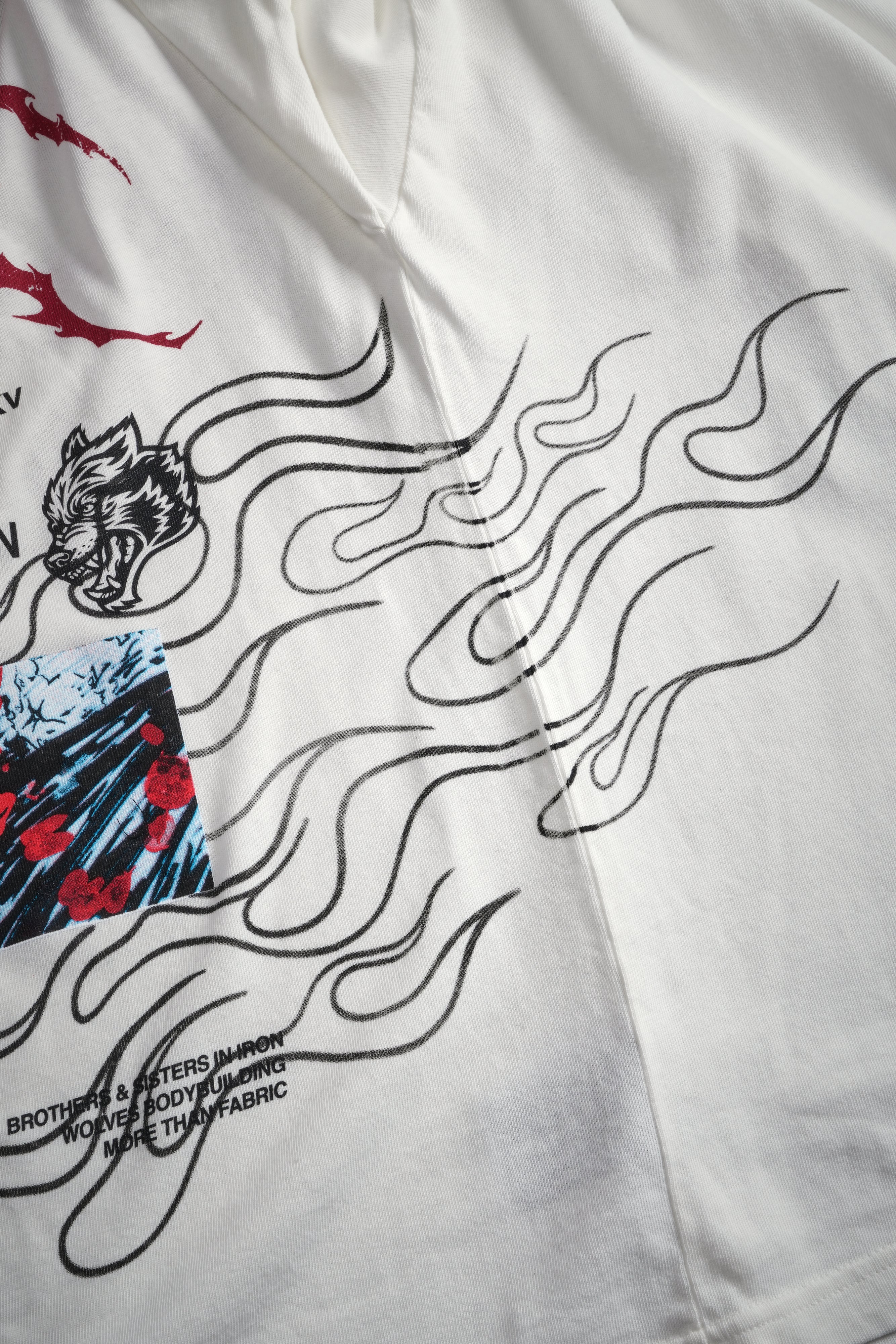 S-Rank "Premium" Oversized Tee in Cream