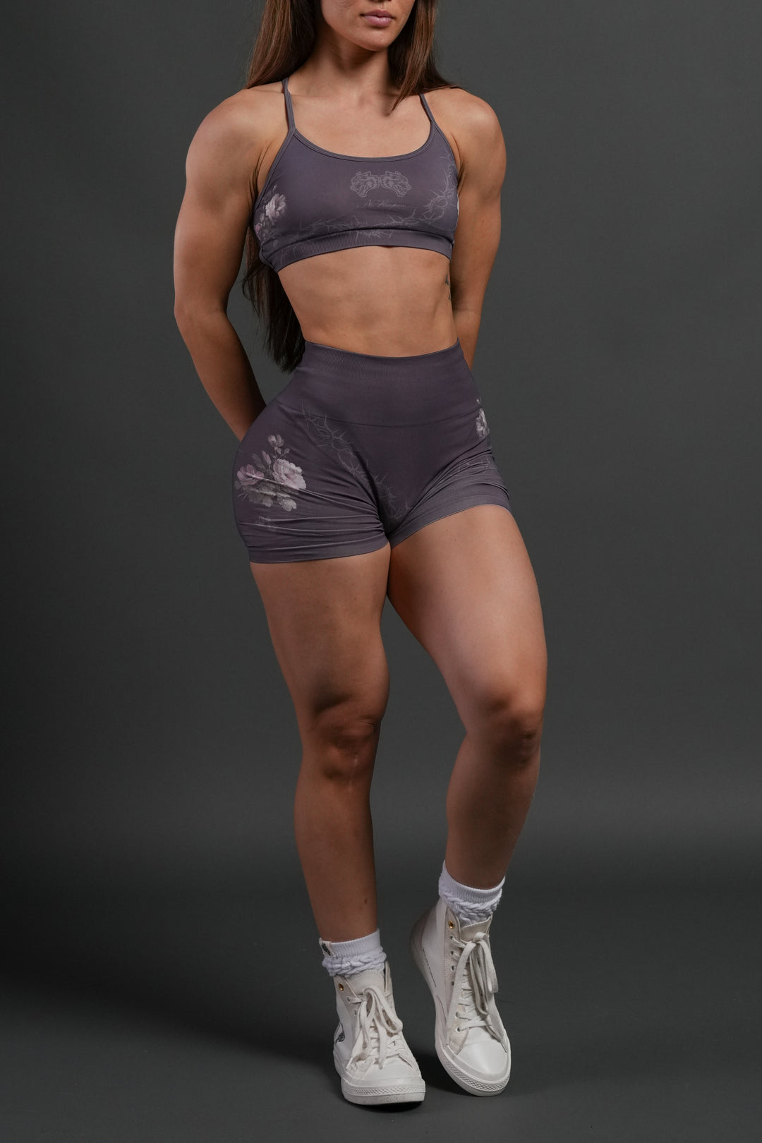 Rose Thorn "Layla" Soft Seamless Bra in Cherry Wine Rose Thorn