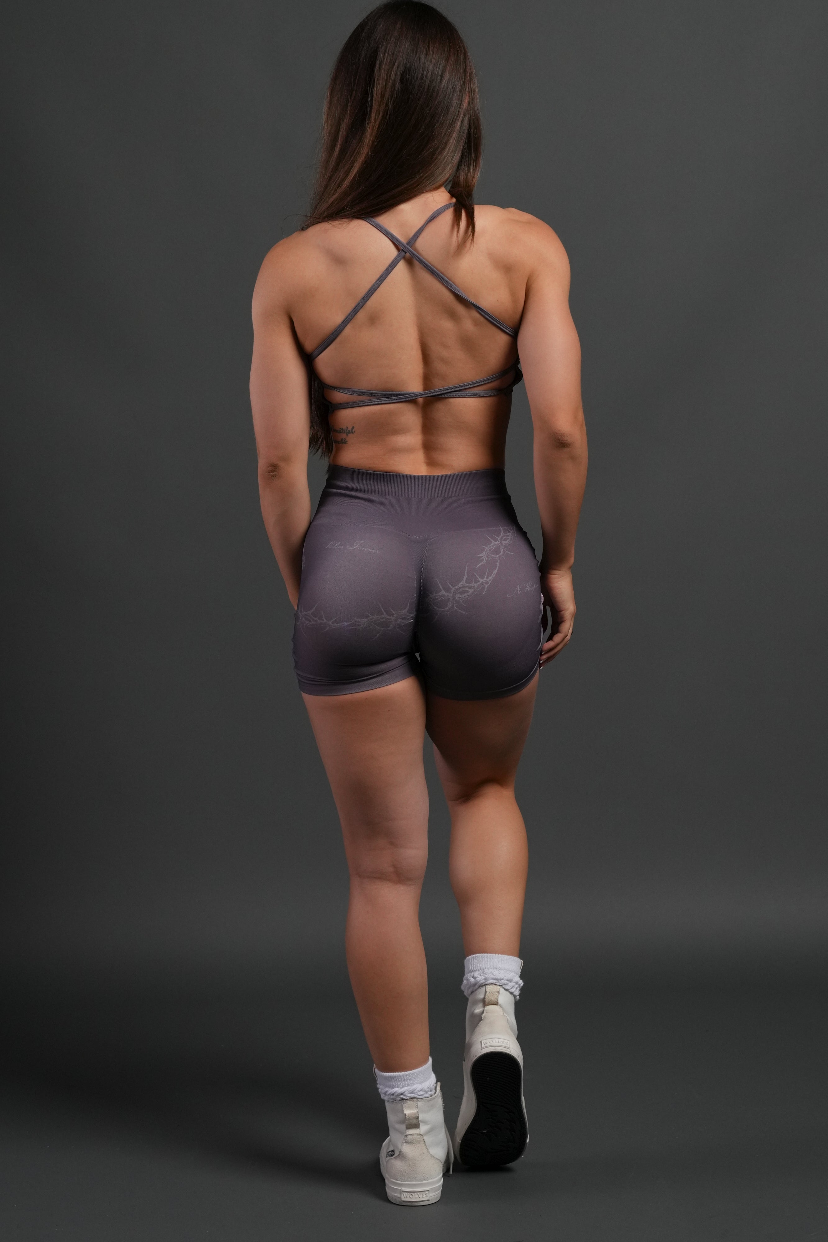 Rose Thorn "Layla" Soft Seamless Bra in Cherry Wine Rose Thorn