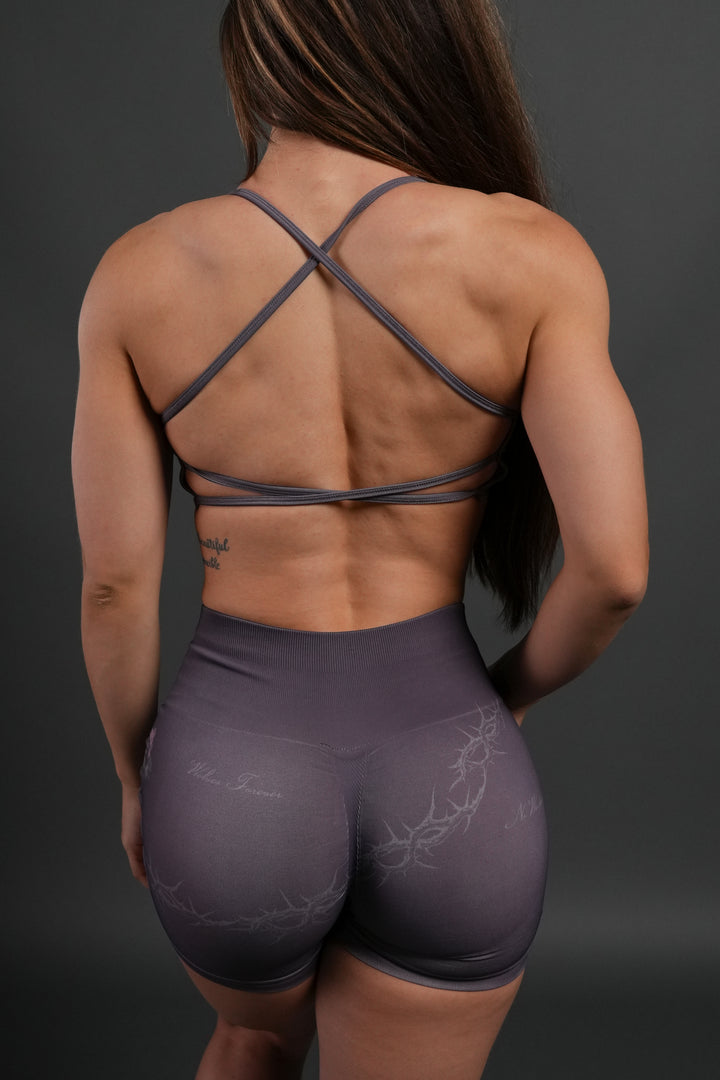 Rose Thorn "Layla" Soft Seamless Bra in Cherry Wine Rose Thorn