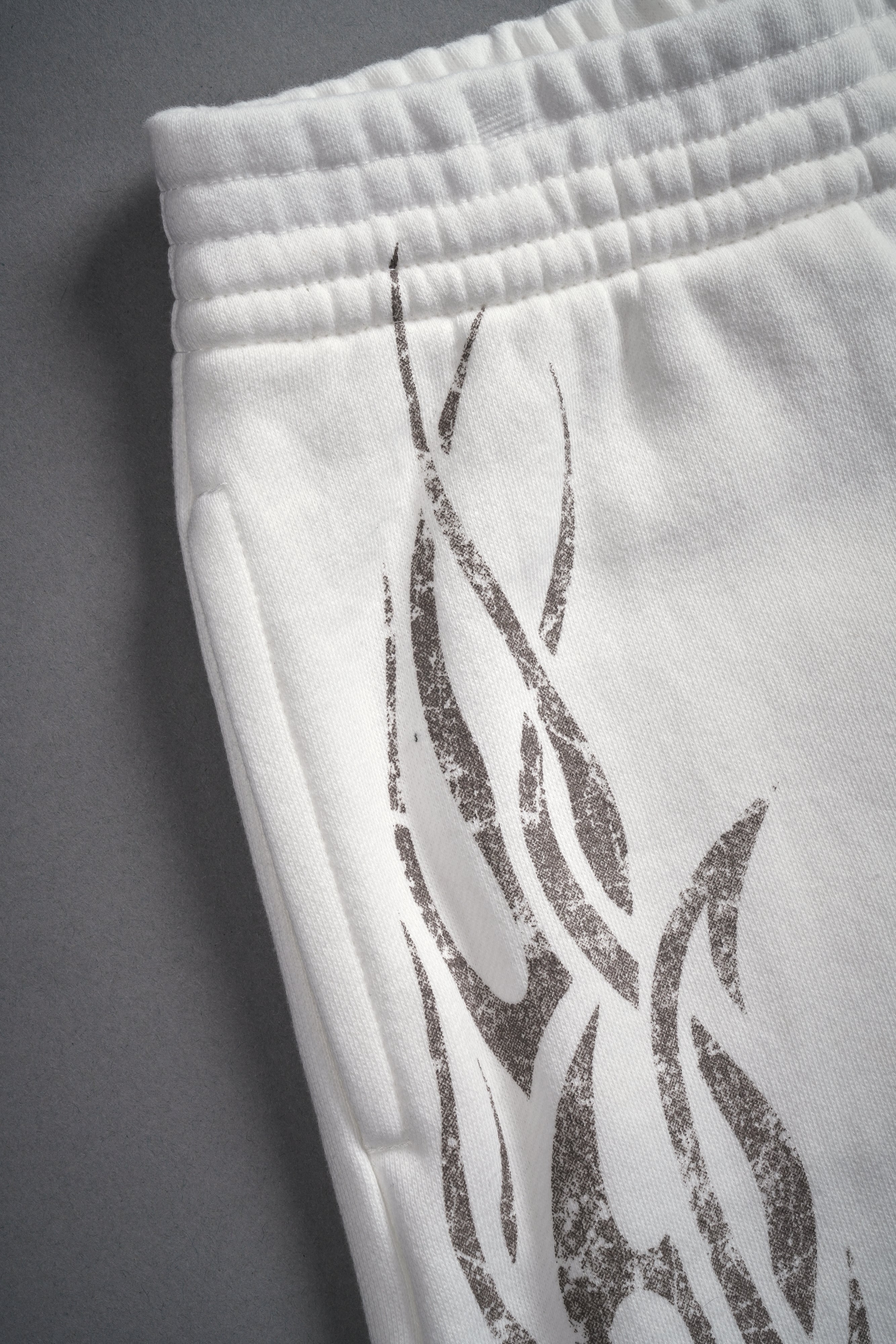Finite Flame Ellie Sweat Shorts in Cream