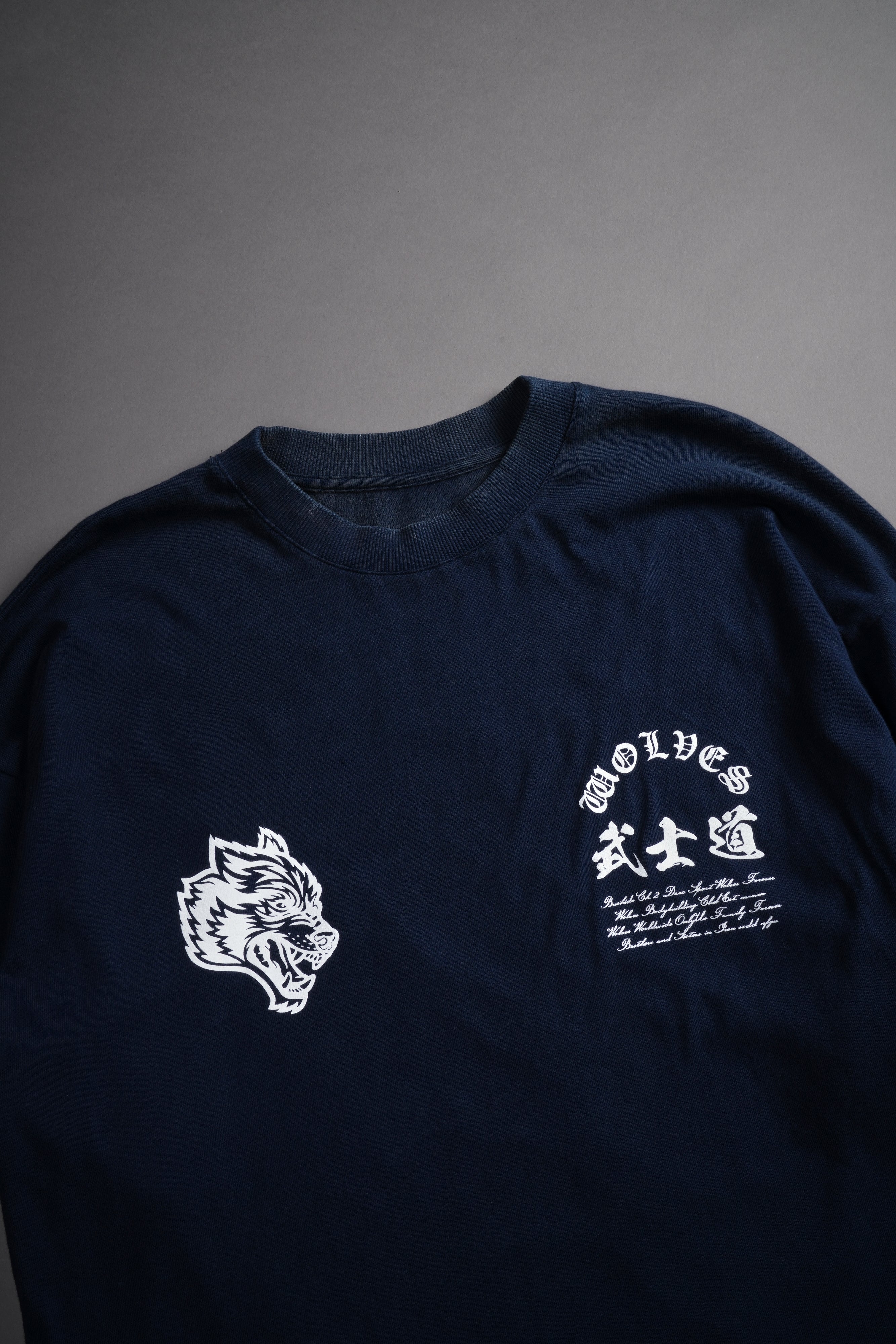 Ogre "Premium" Oversized Tee in Navy