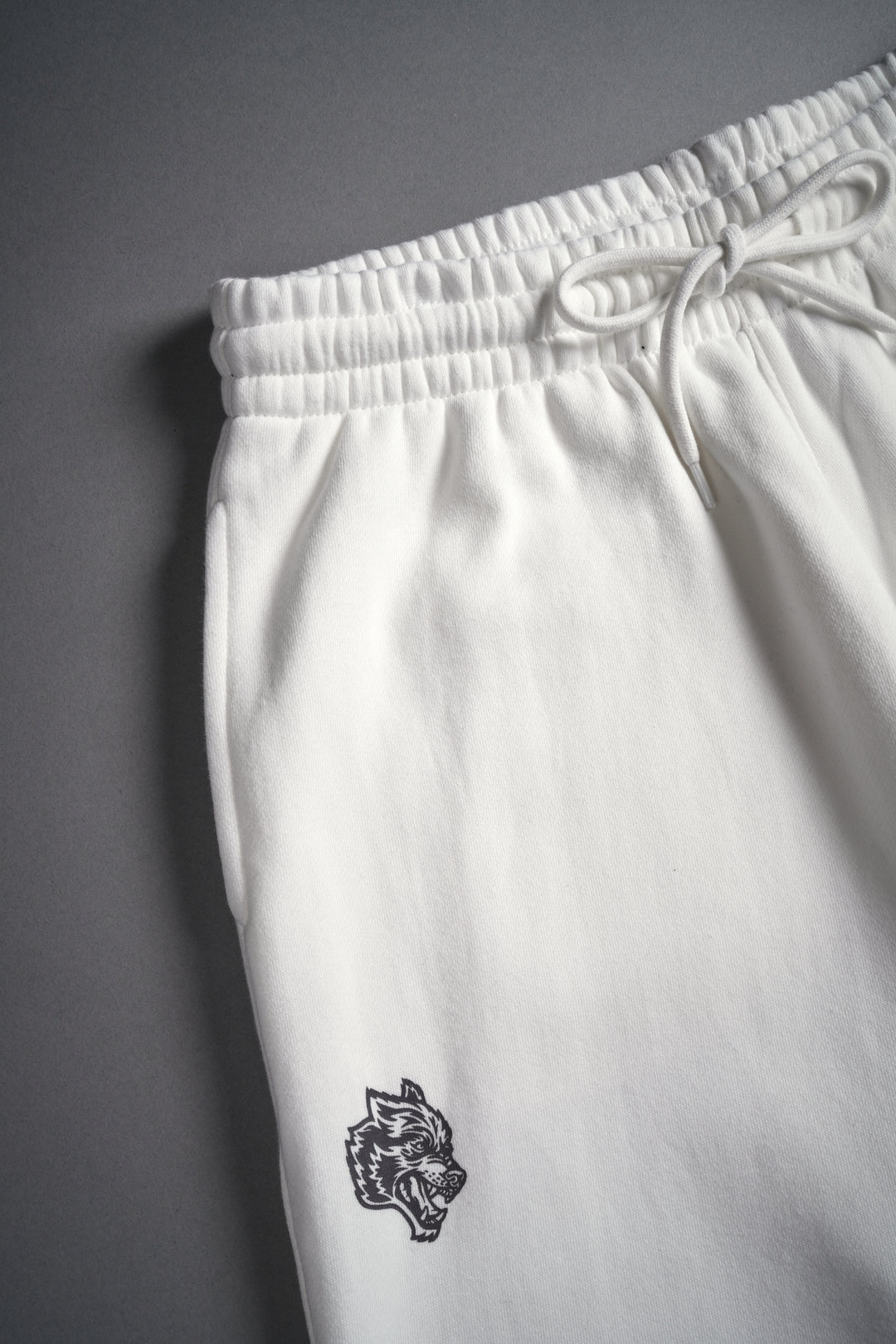 Finite Flame She Mia Cargo Sweat Pants in Cream